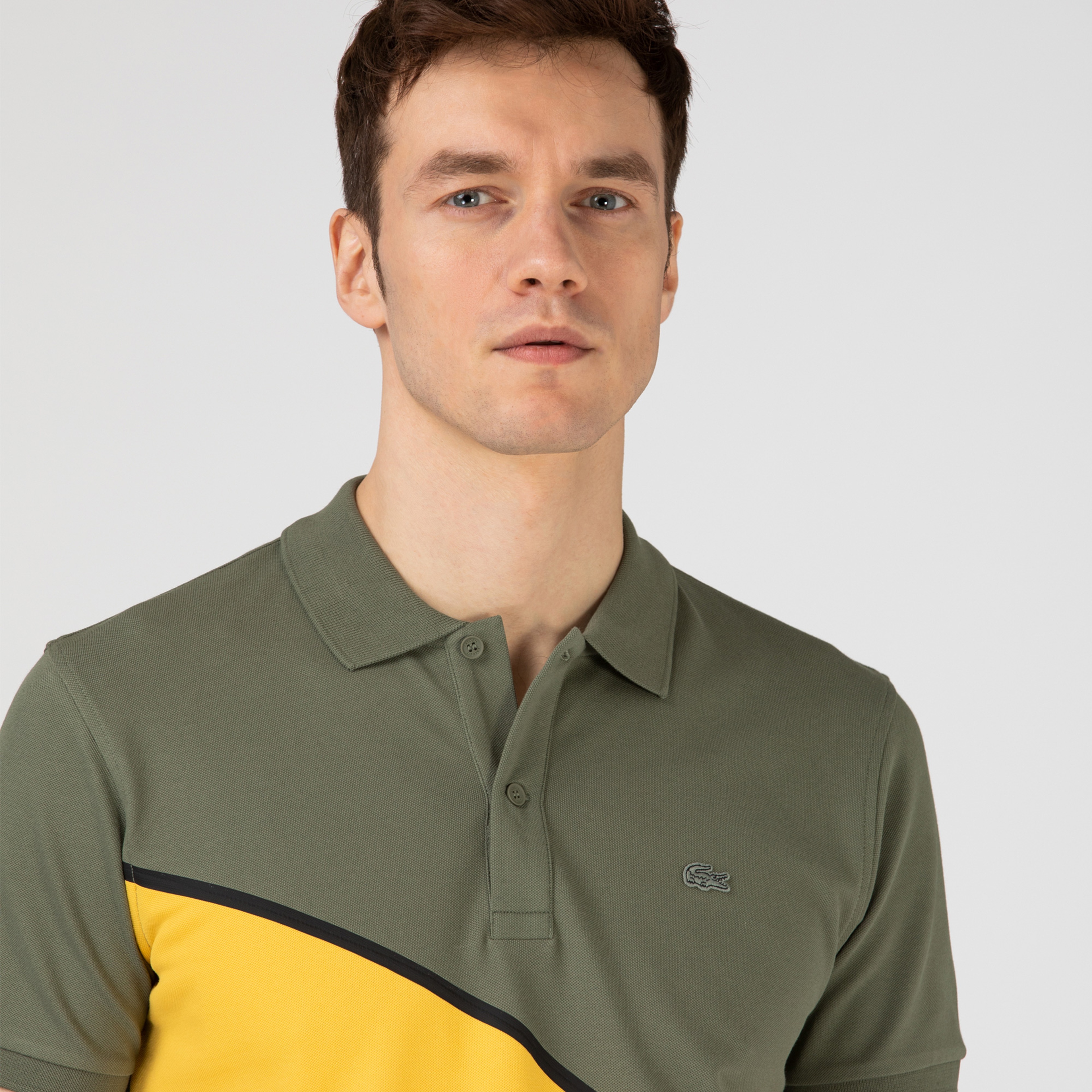 Lacoste Erkek Regular Fit Renk Bloklu Renkli Polo