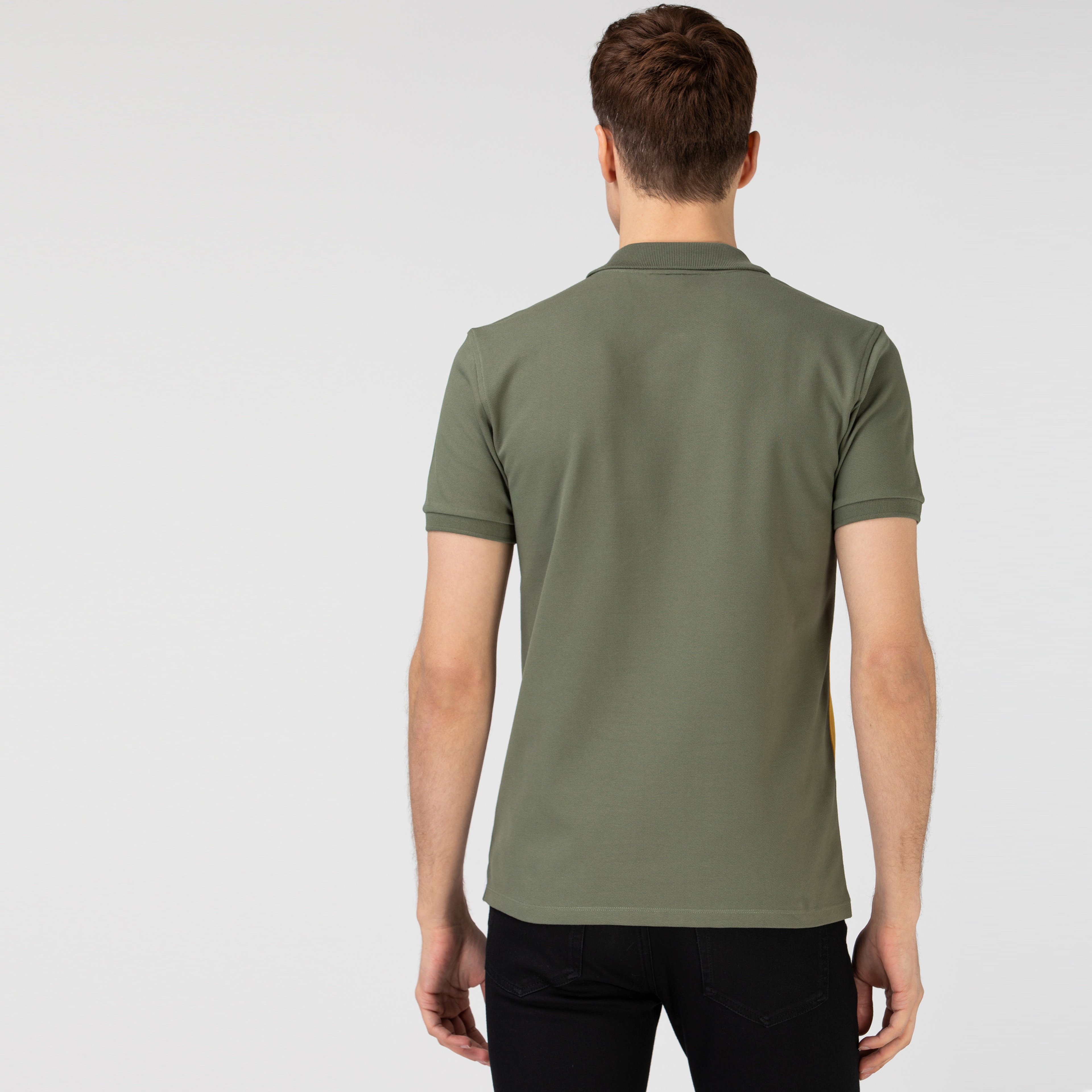 Lacoste Erkek Regular Fit Renk Bloklu Renkli Polo