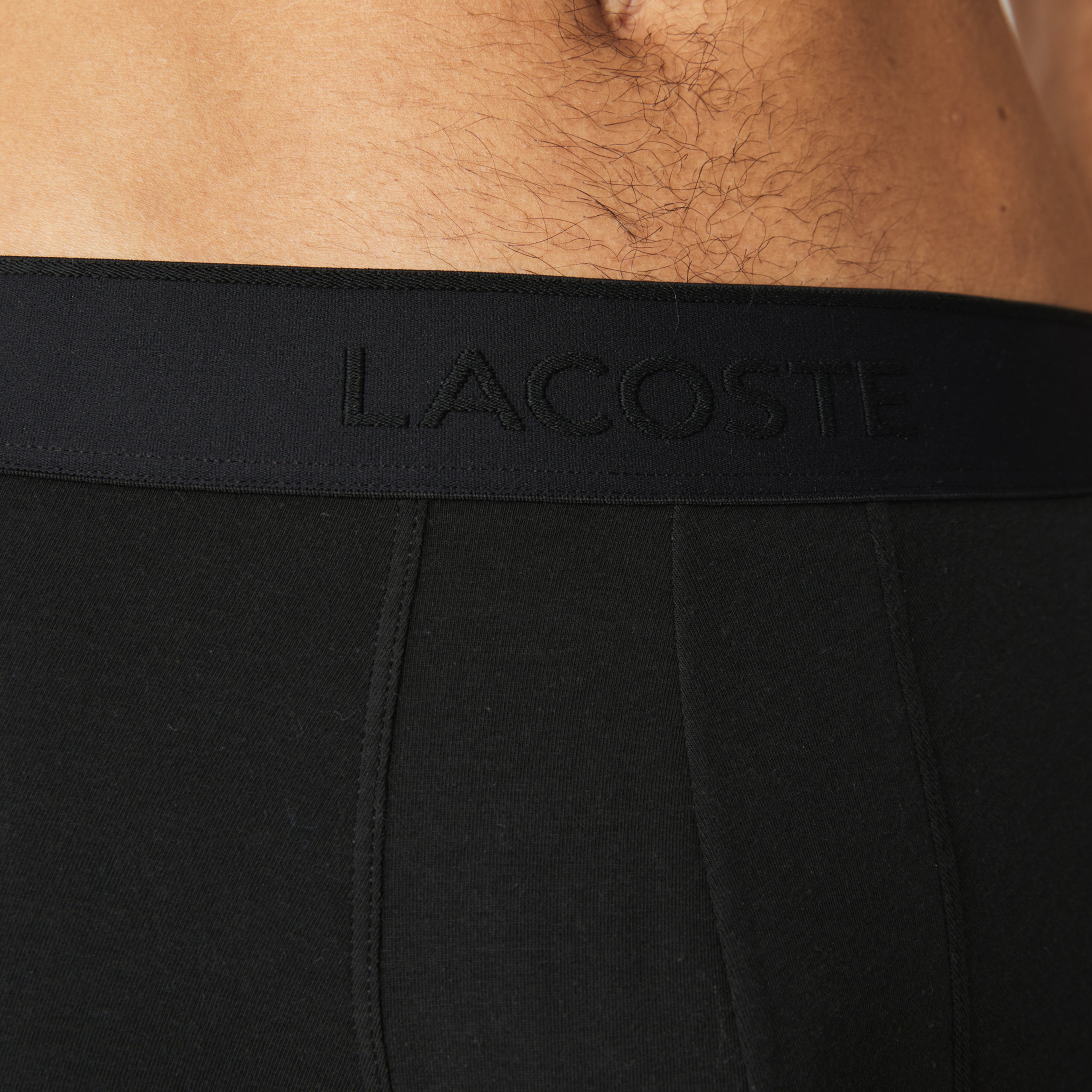 Lacoste X Polaroid Erkek Siyah Boxer