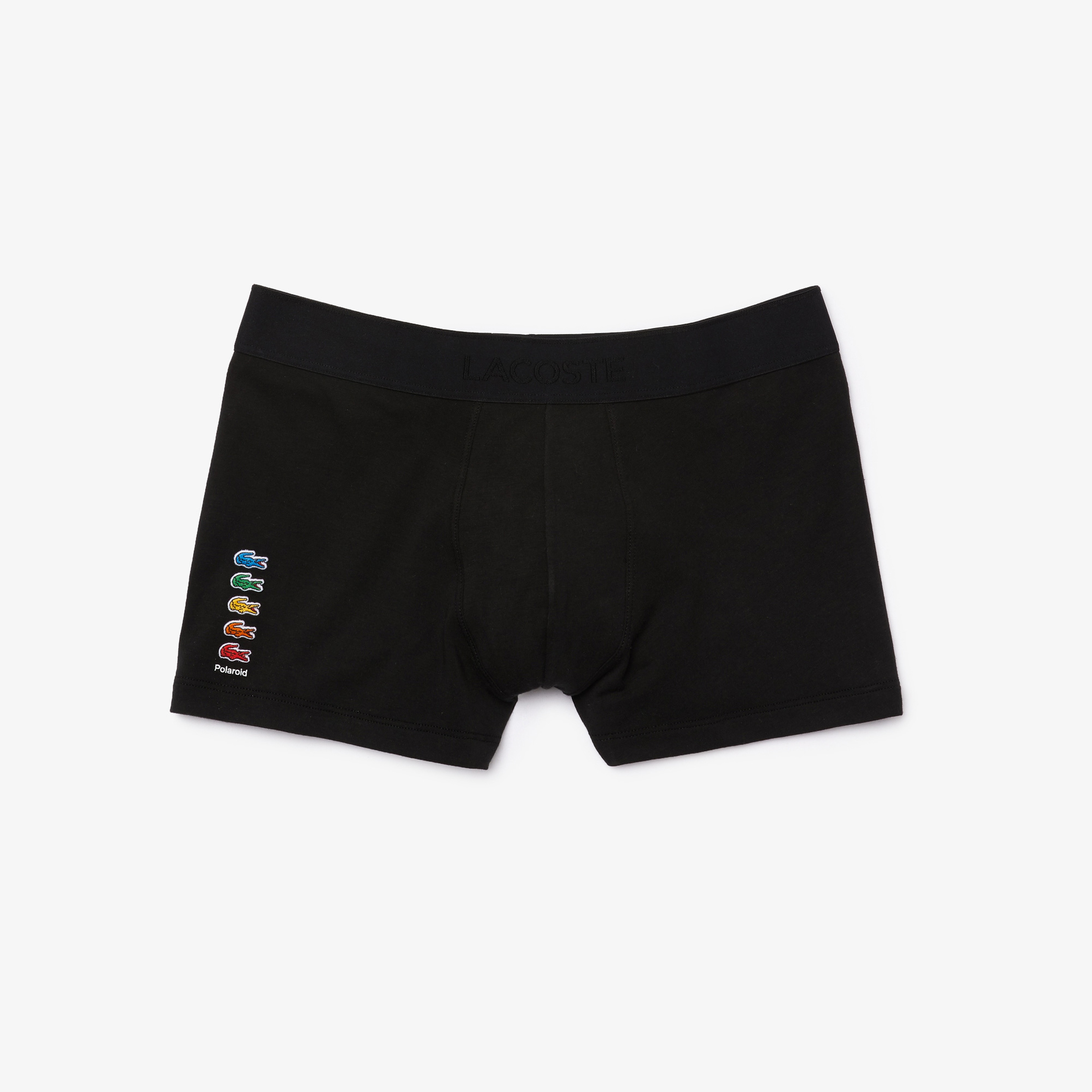 Lacoste X Polaroid Erkek Siyah Boxer