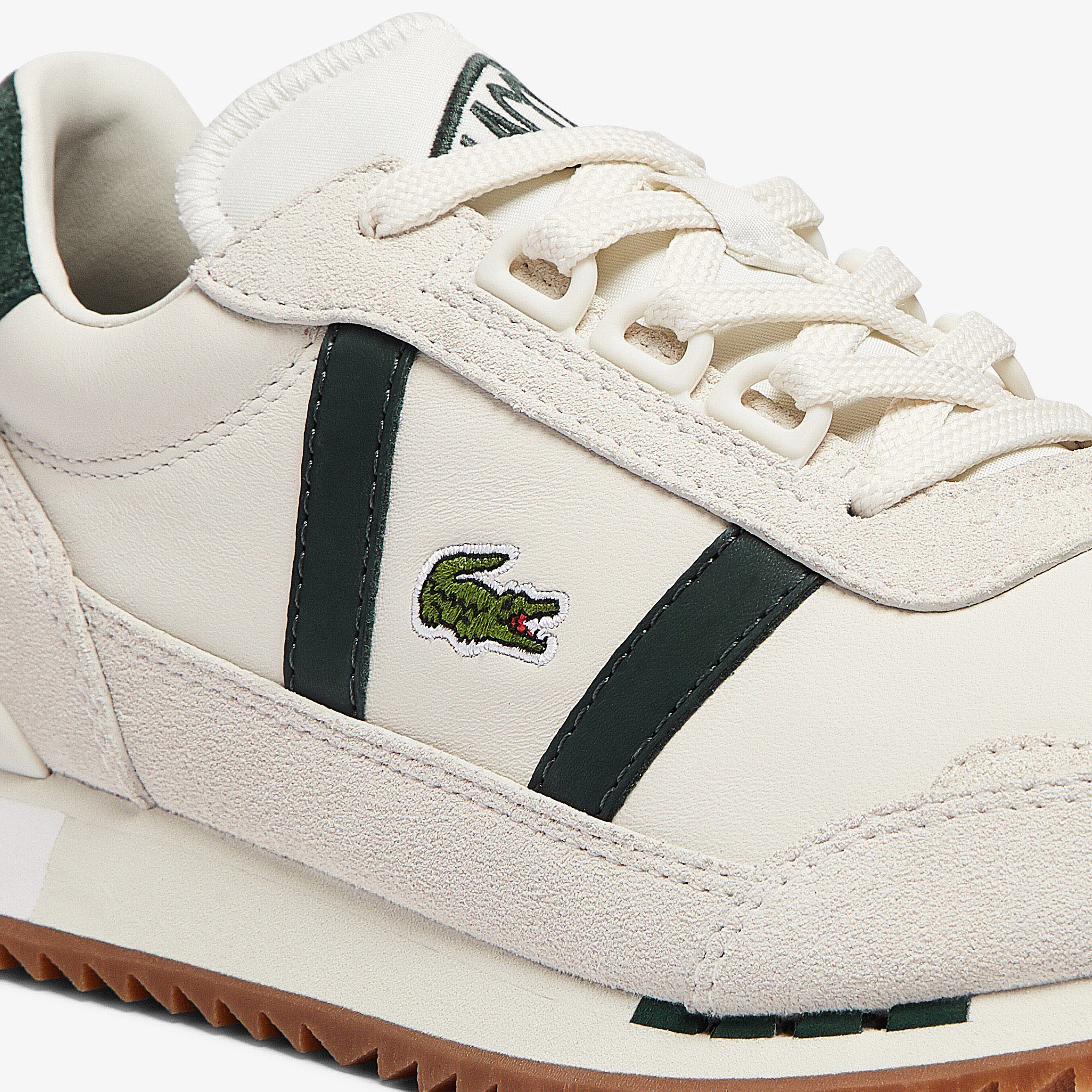 Lacoste Partner Retro 0721 1 Sfa Kadın Beyaz - Koyu Yeşil Spor Ayakkabı