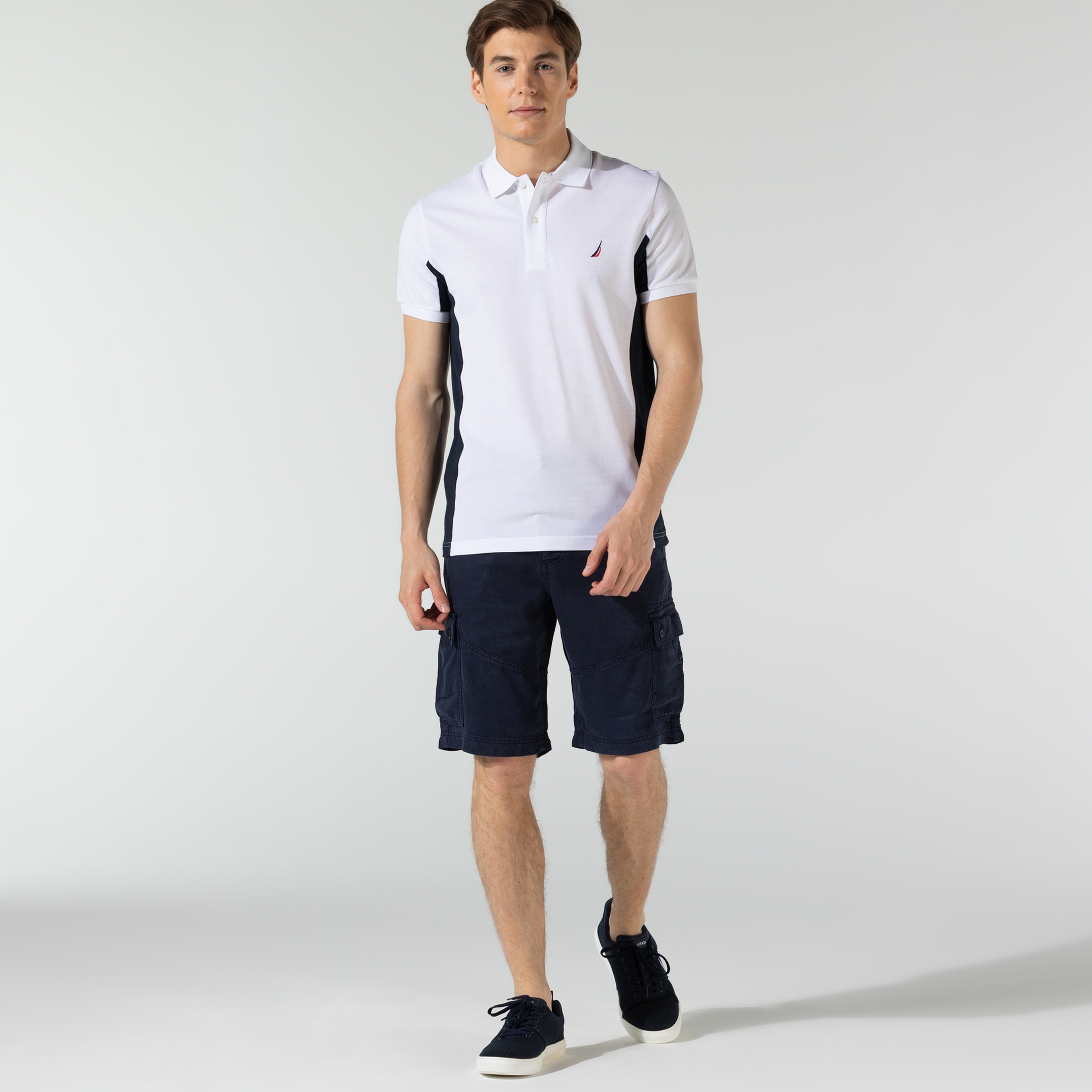 NAUTICA ERKEK LACİVERT BERMUDA ŞORT