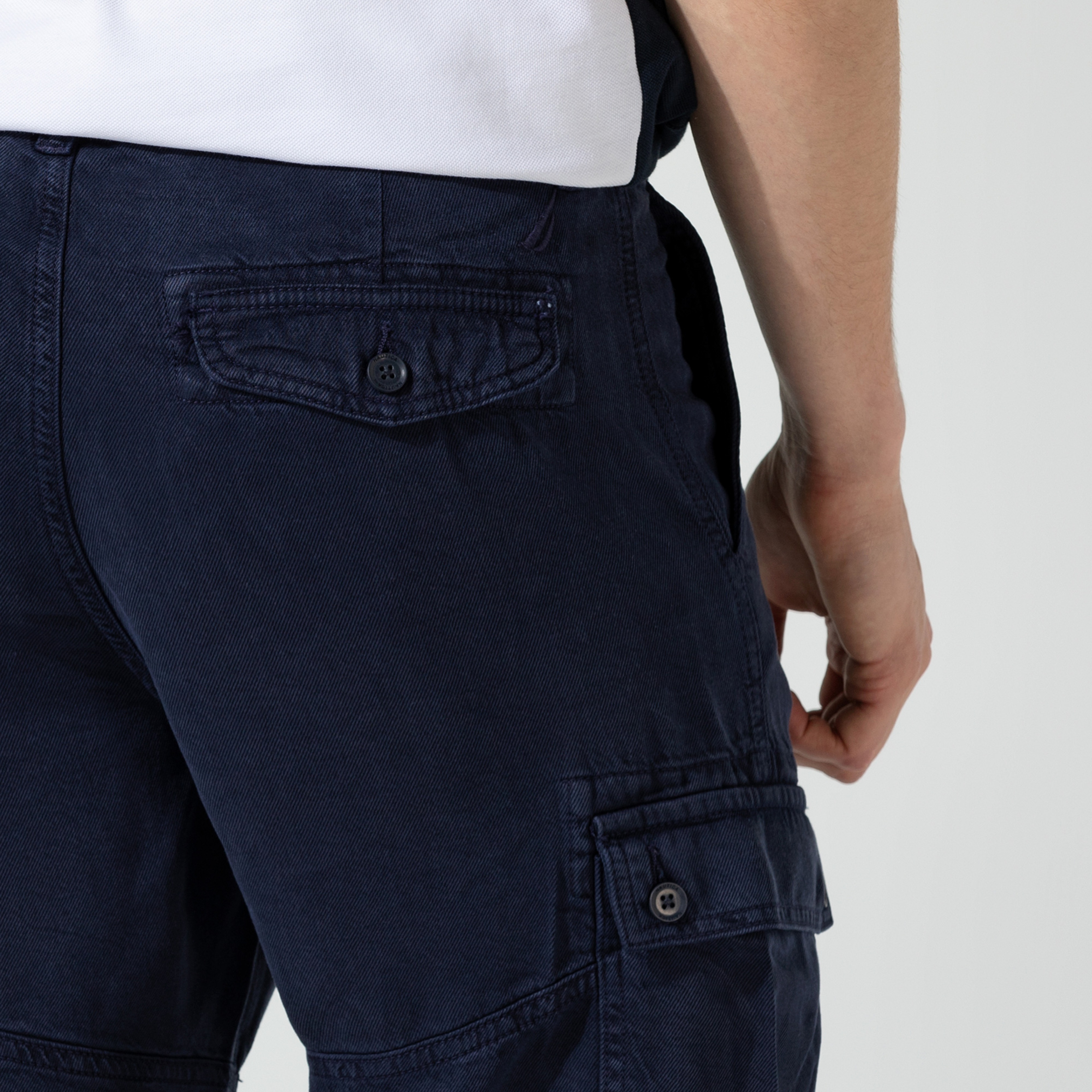 NAUTICA ERKEK LACİVERT BERMUDA ŞORT