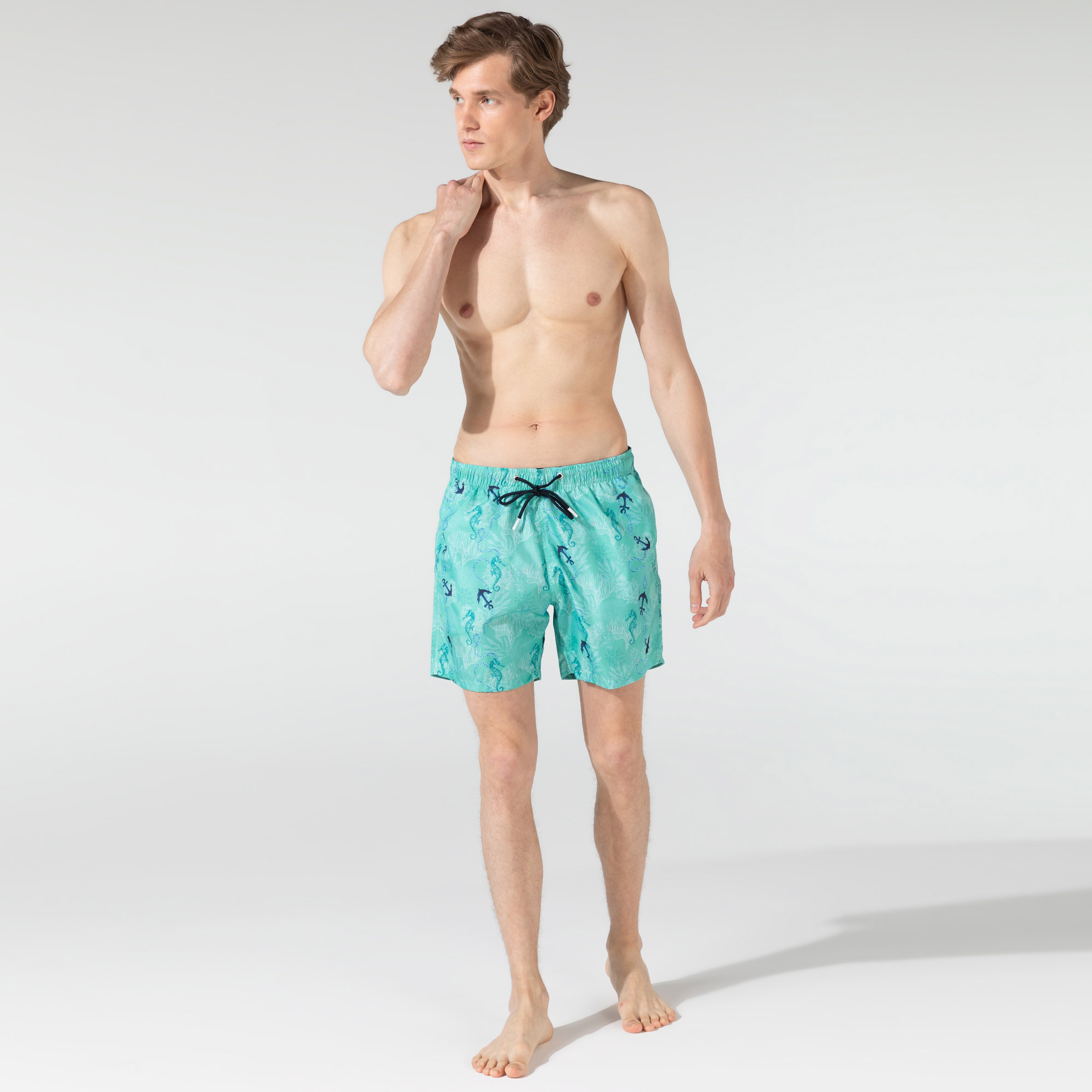 Nautica Erkek Yeşil MAYO ŞORT