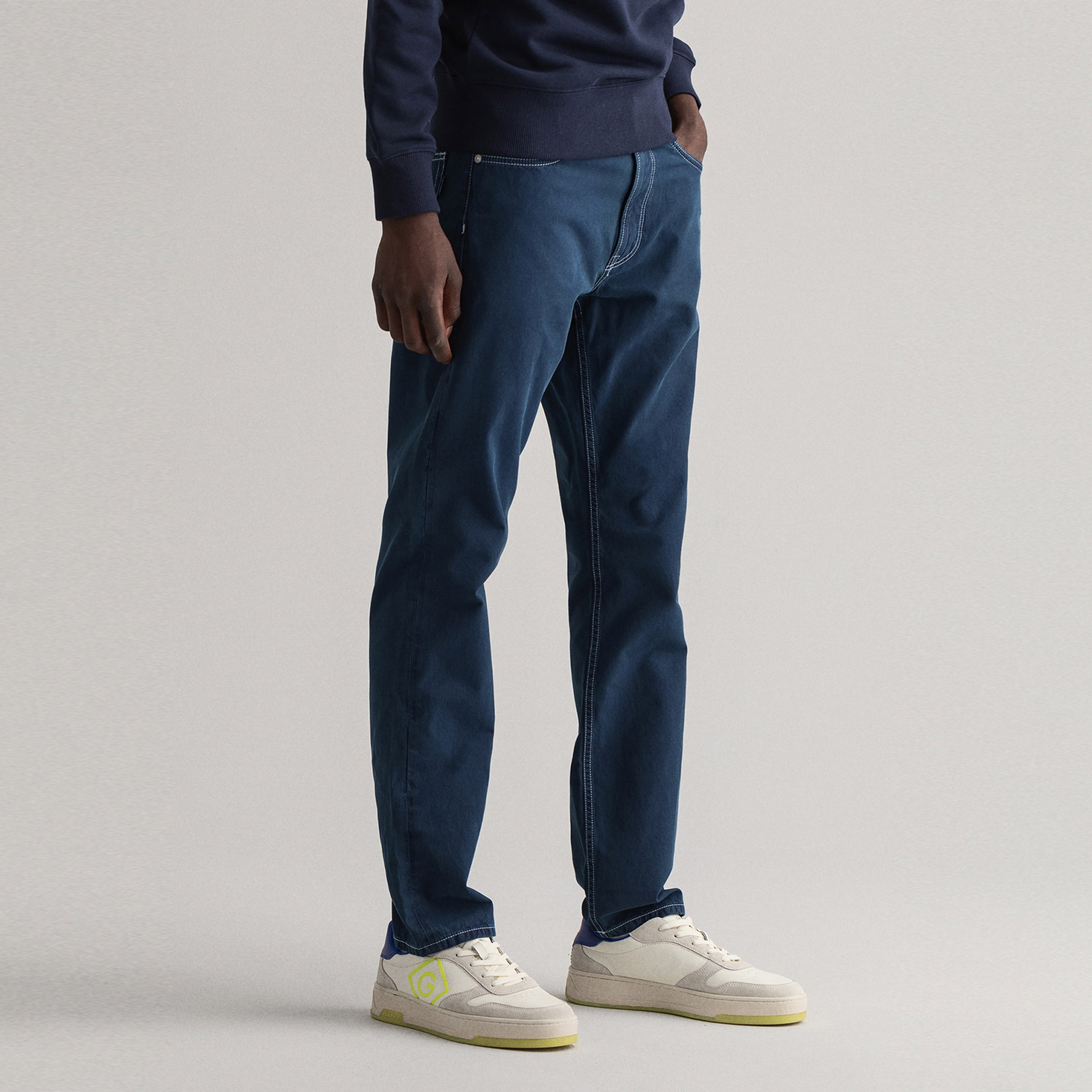 Gant Erkek Mavi Jean Pantolon