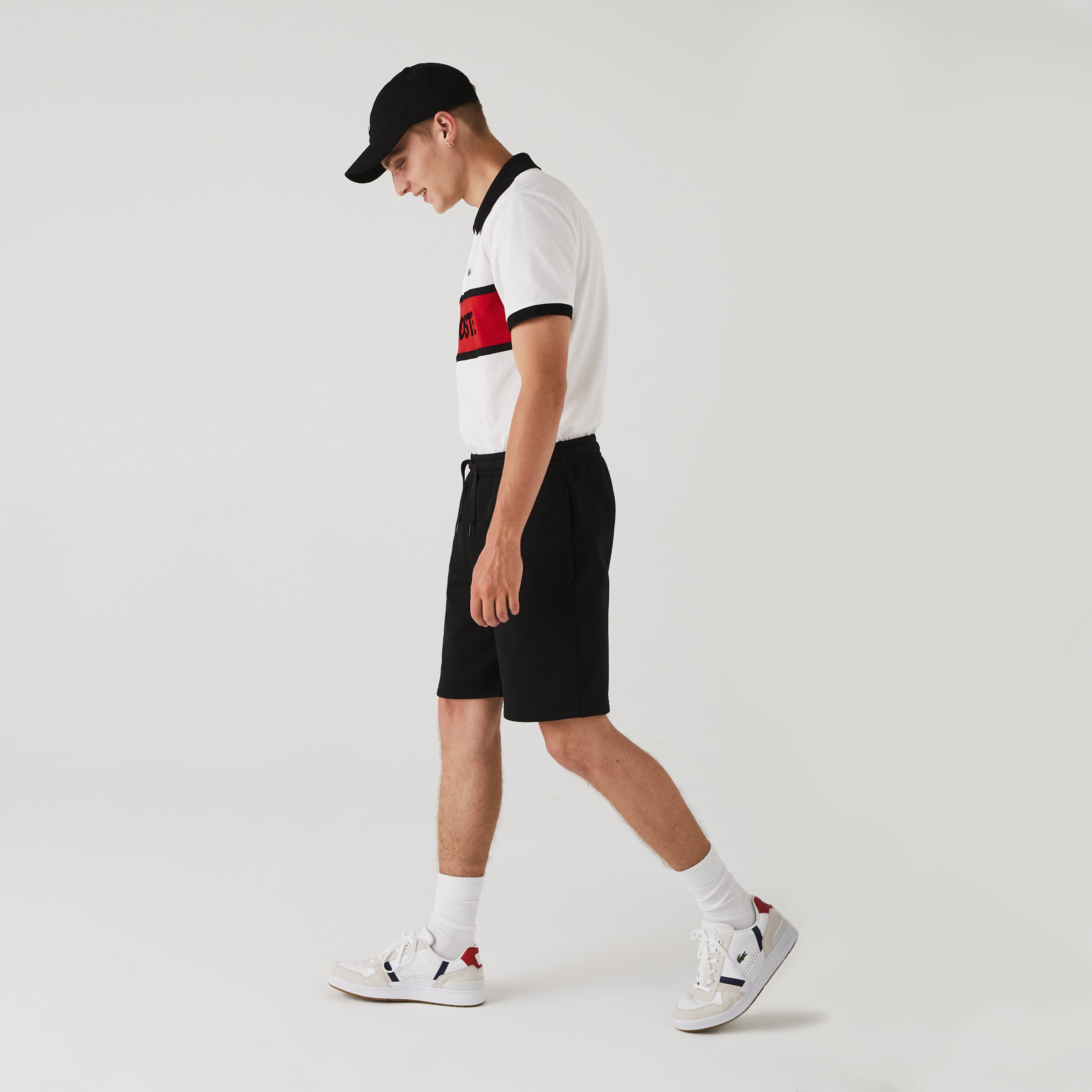 Lacoste SPORT Erkek Regular Fit Siyah Şort