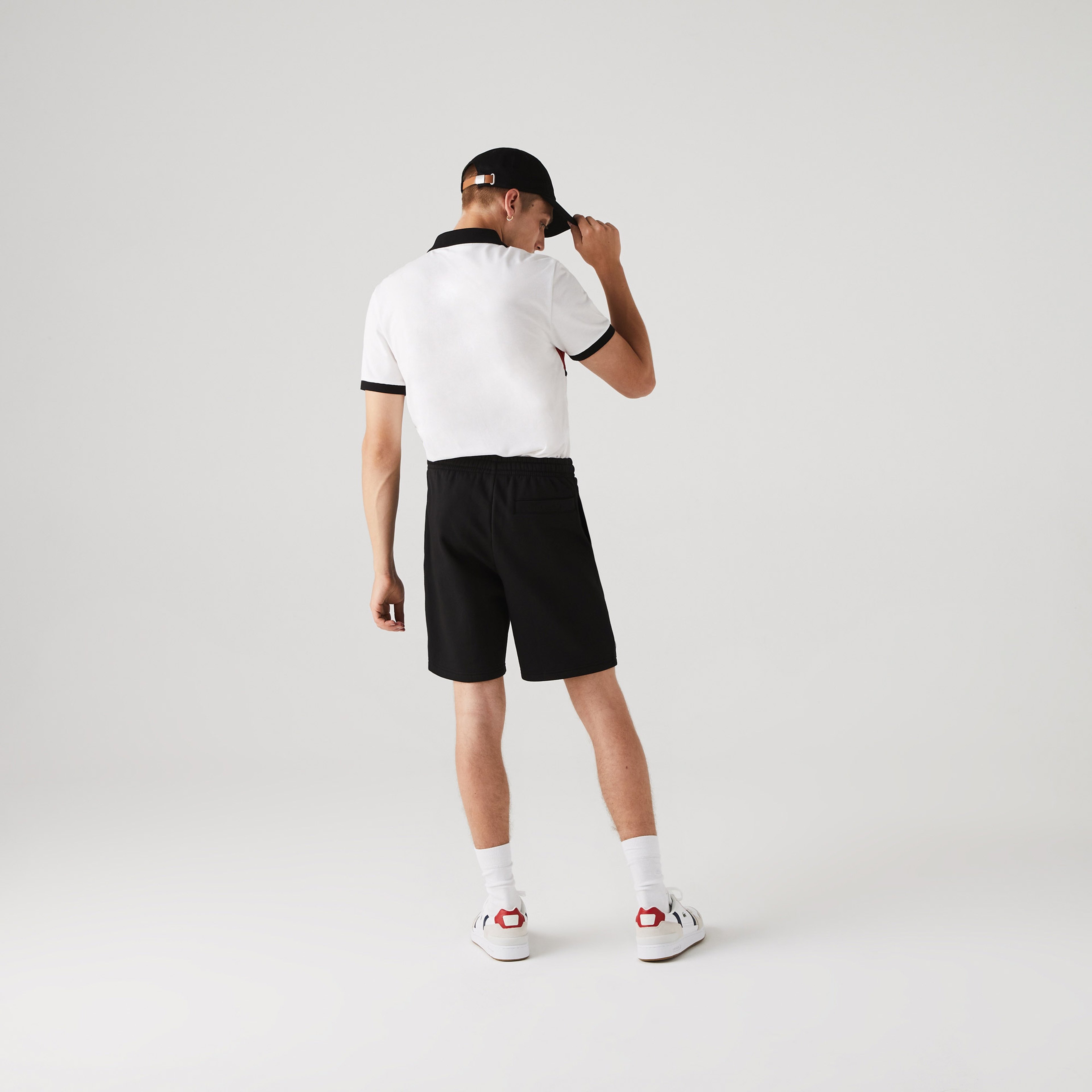 Lacoste SPORT Erkek Regular Fit Siyah Şort