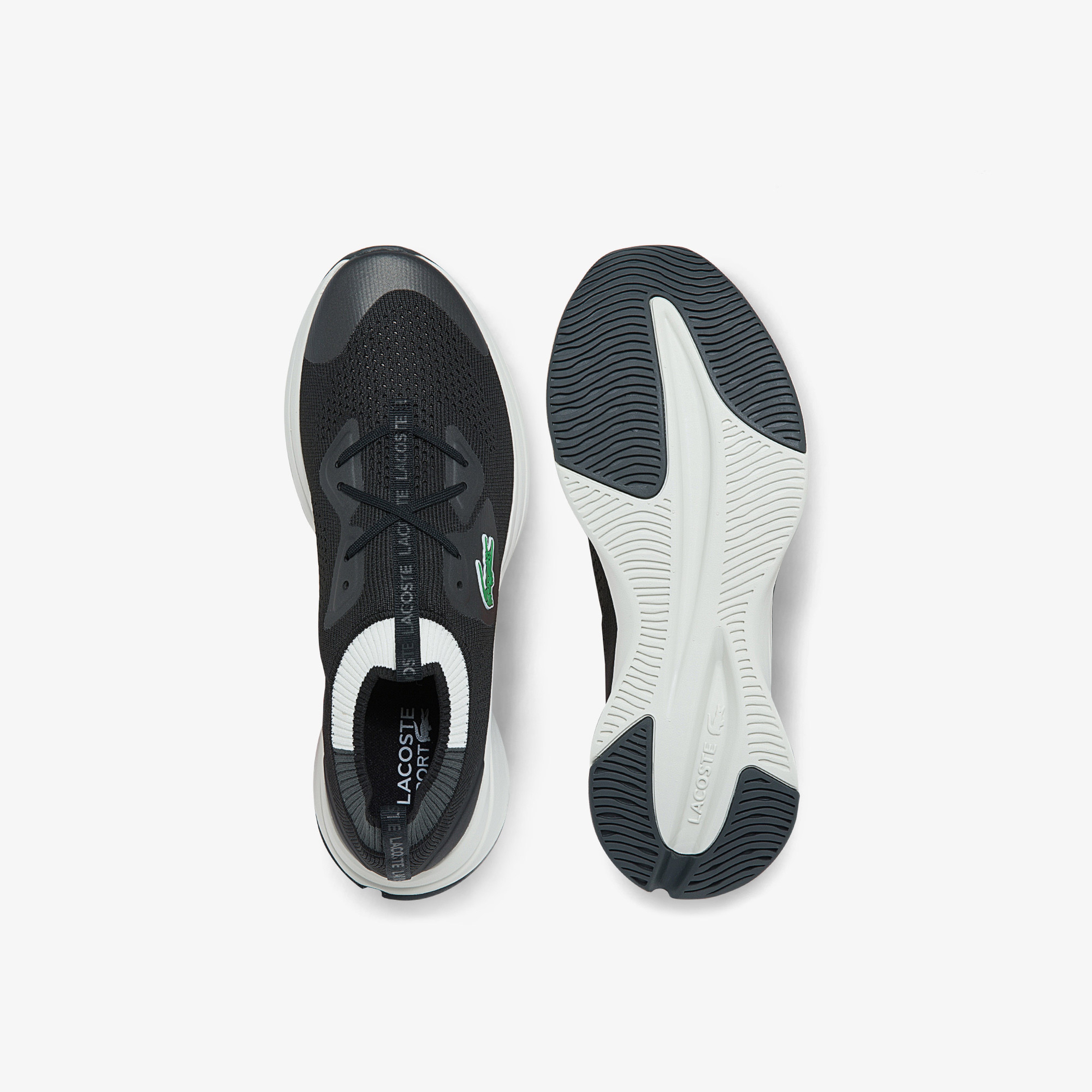 Lacoste Run Spin Erkek Siyah Spor Ayakkabı