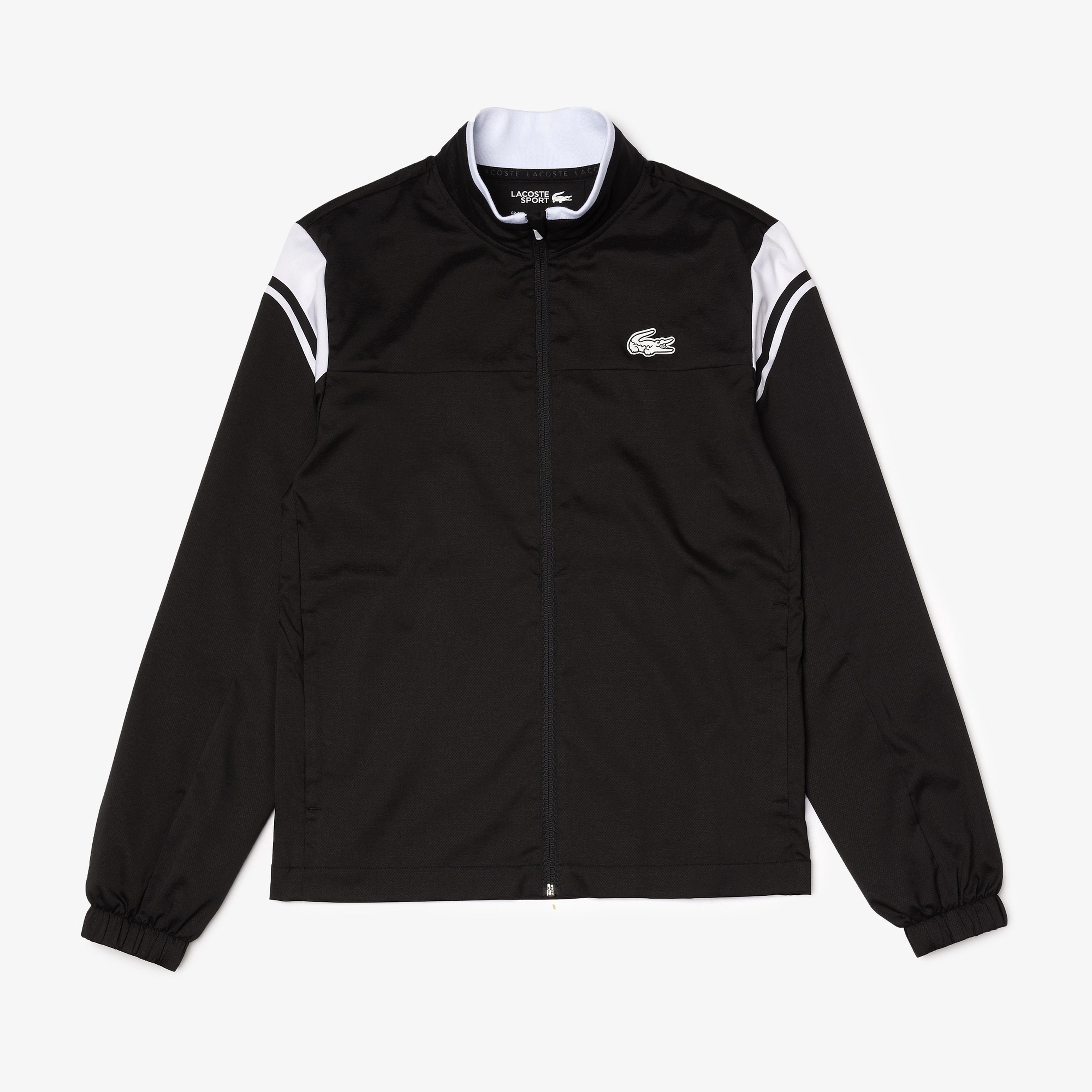 Lacoste SPORT Erkek Regular Fit Renk Bloklu Siyah Eşofman Takımı