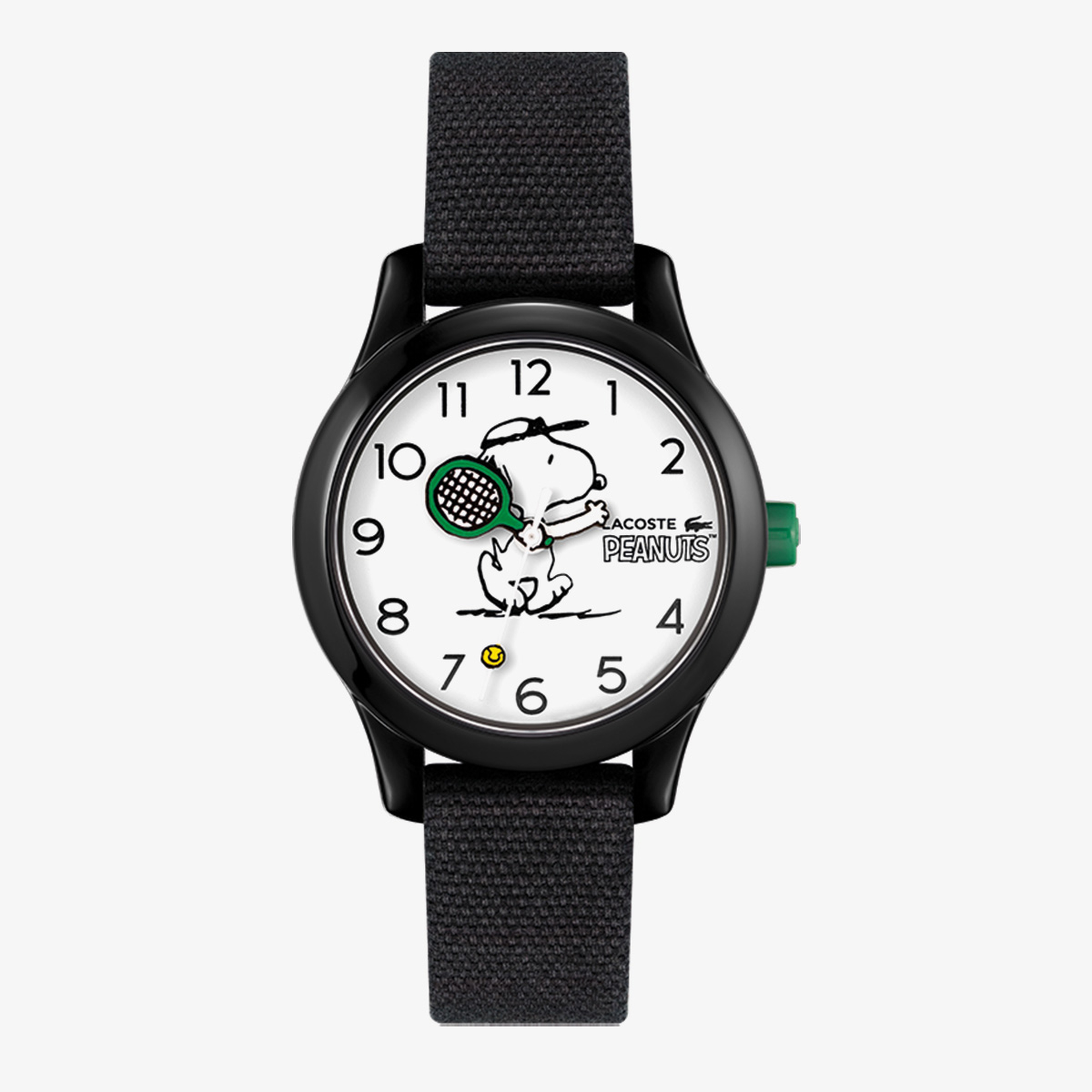Lacoste X Peanuts Çocuk Siyah Saat