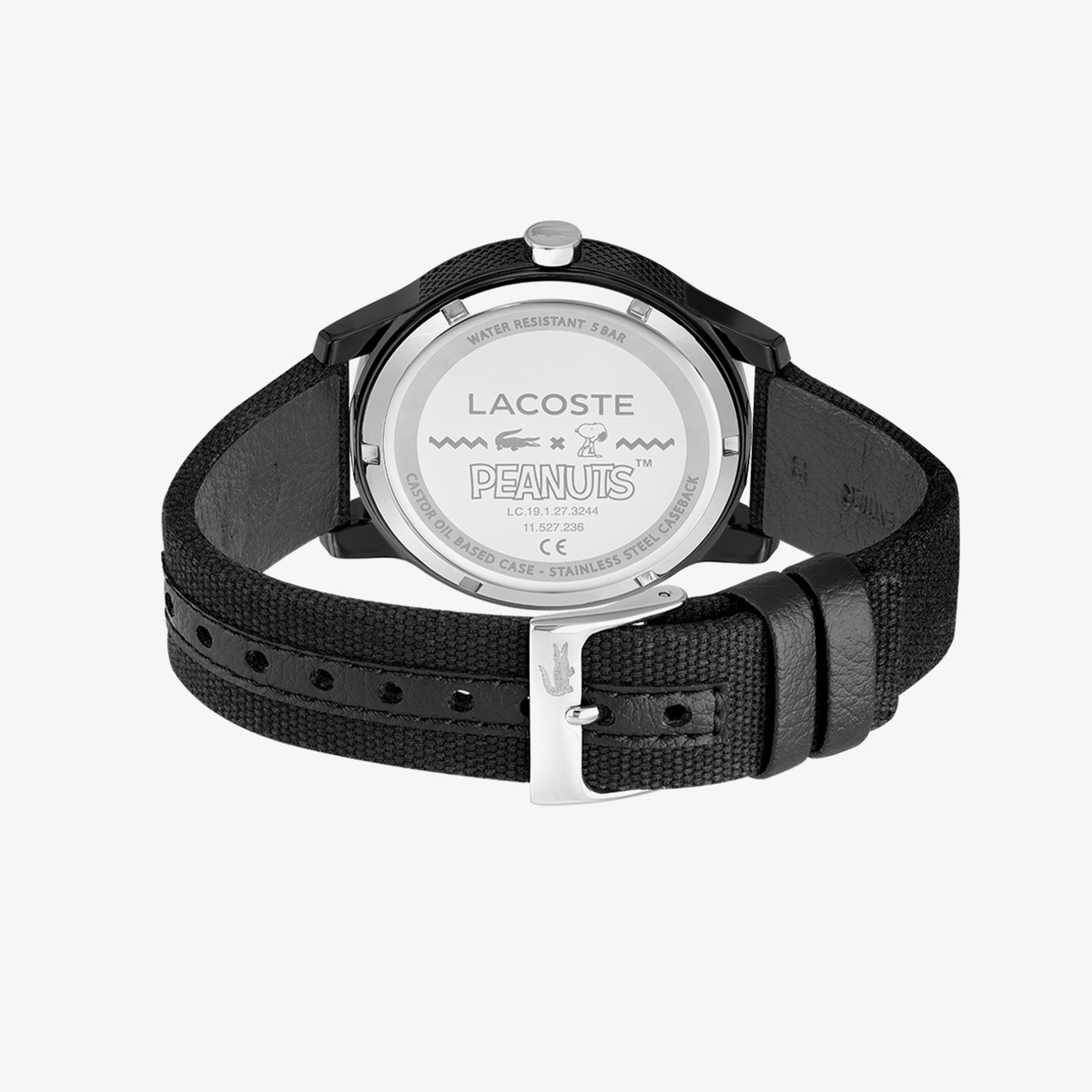 Lacoste X Peanuts Erkek Siyah Saat