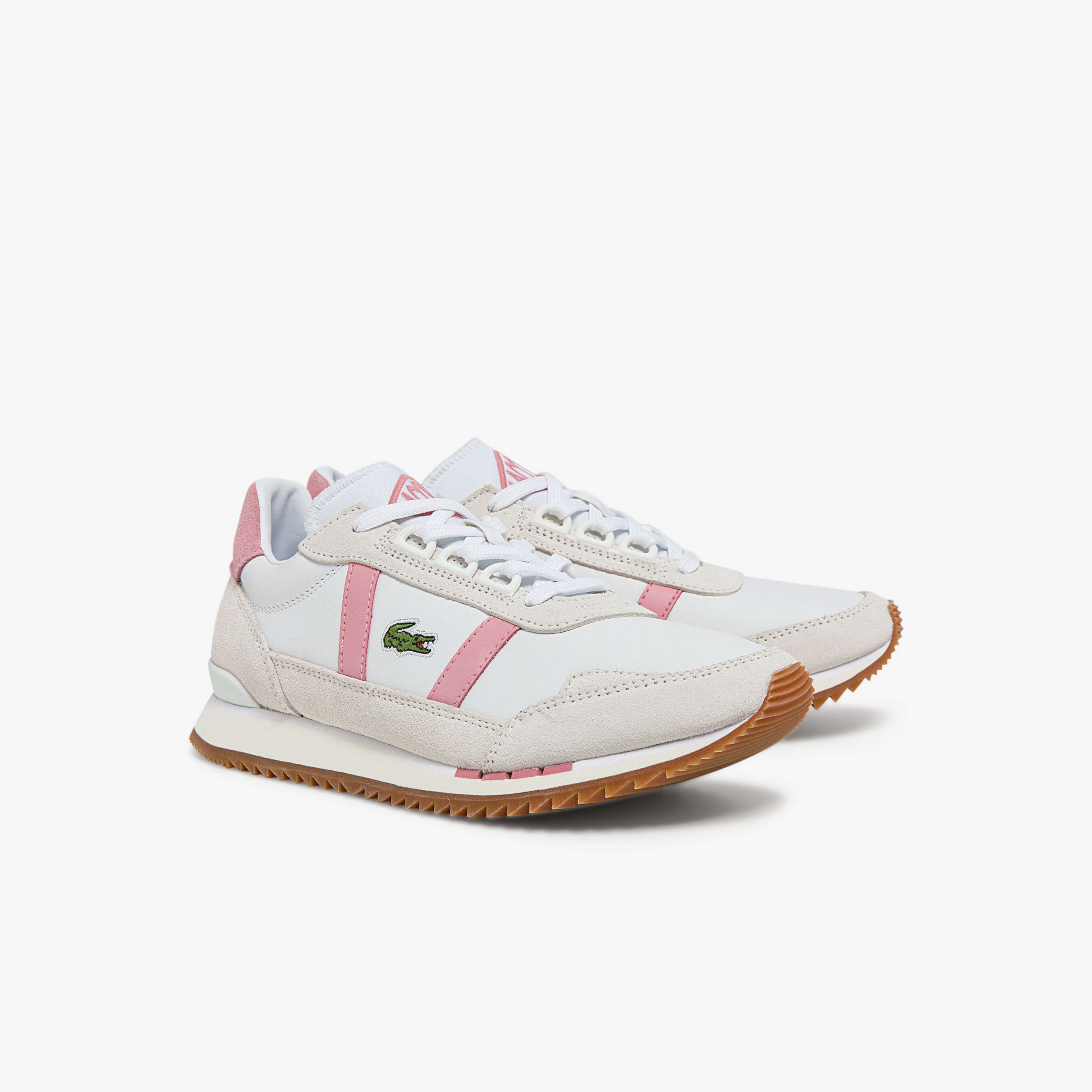 Lacoste Partner Retro Kadın Bej Sneaker
