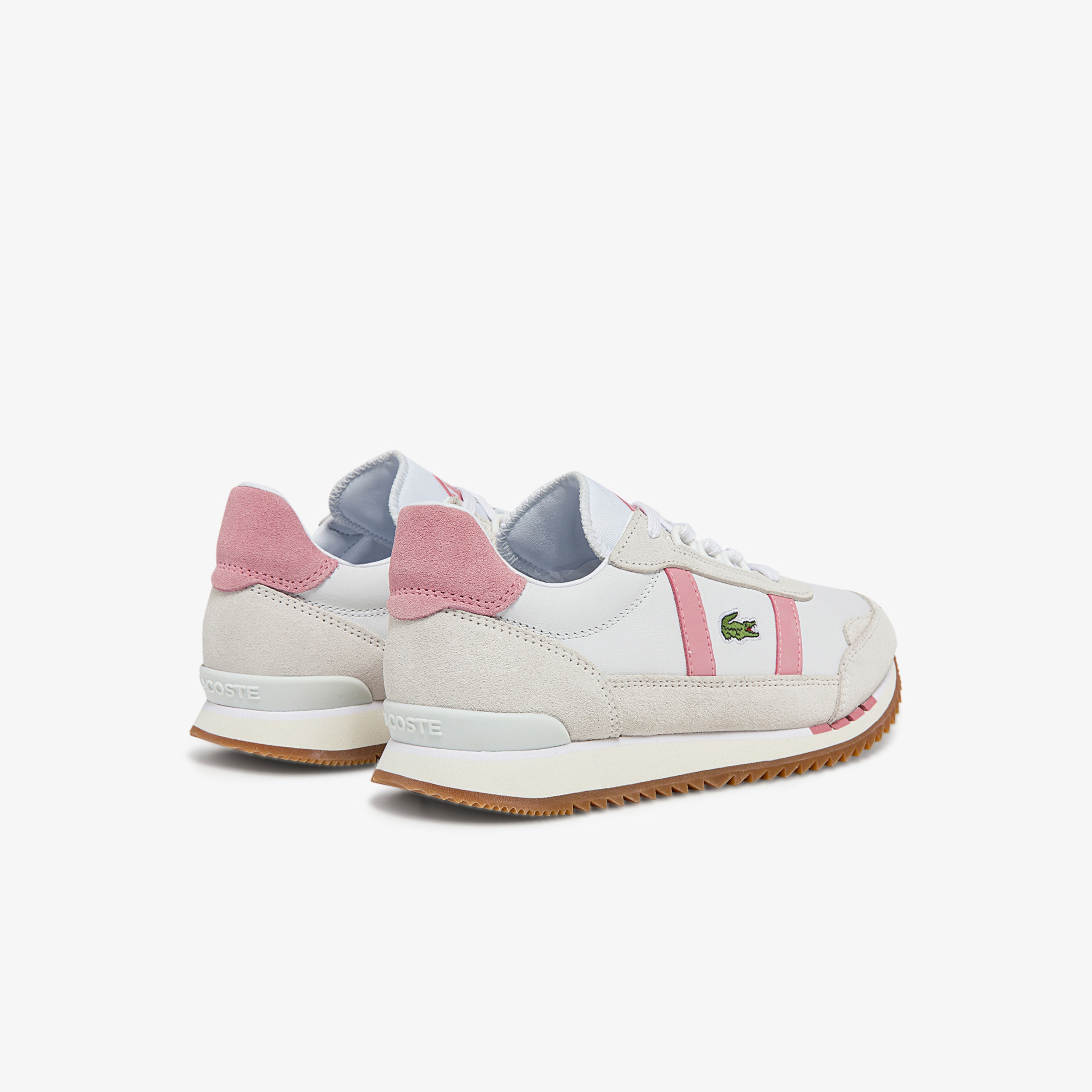 Lacoste Partner Retro Kadın Bej Sneaker