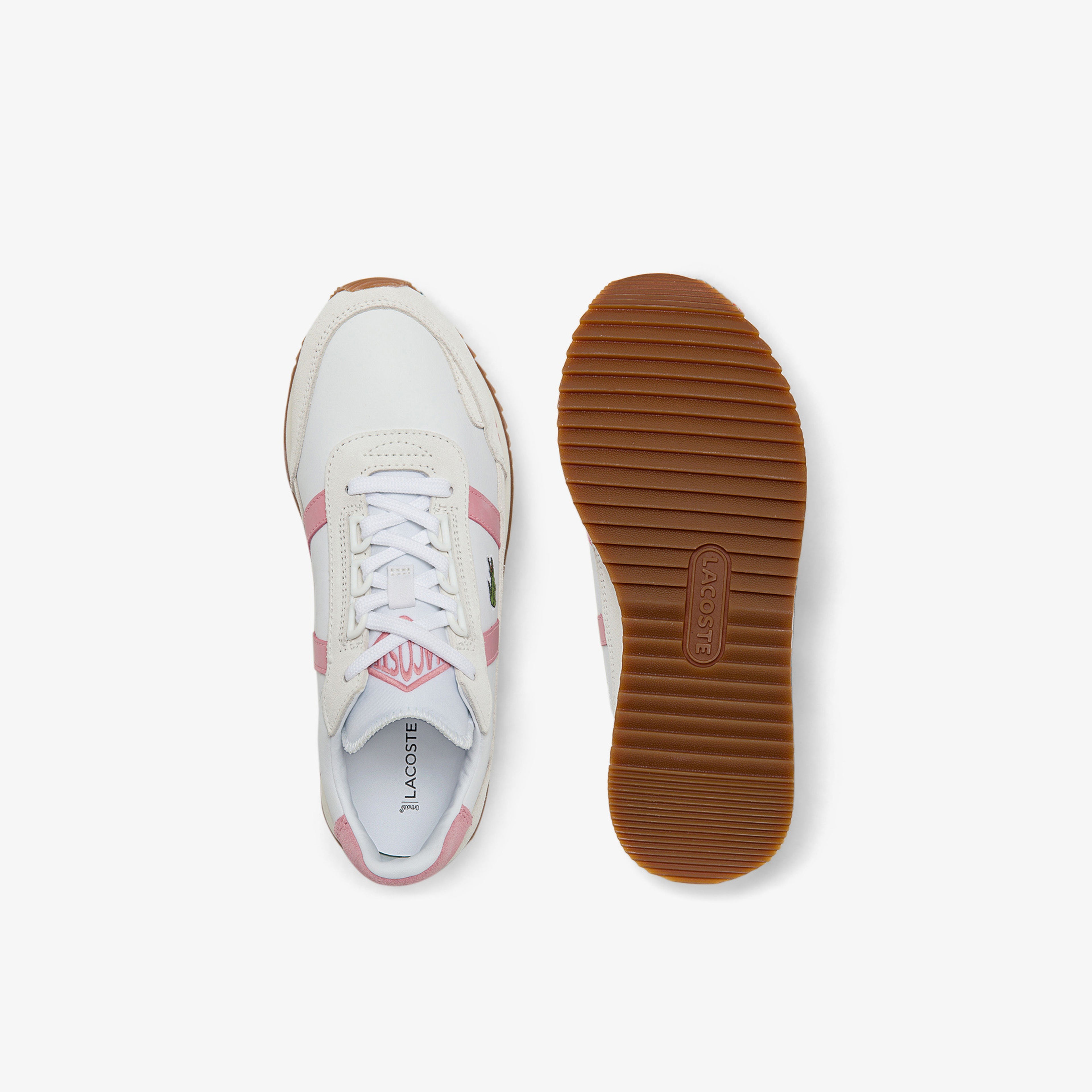 Lacoste Partner Retro Kadın Bej Sneaker