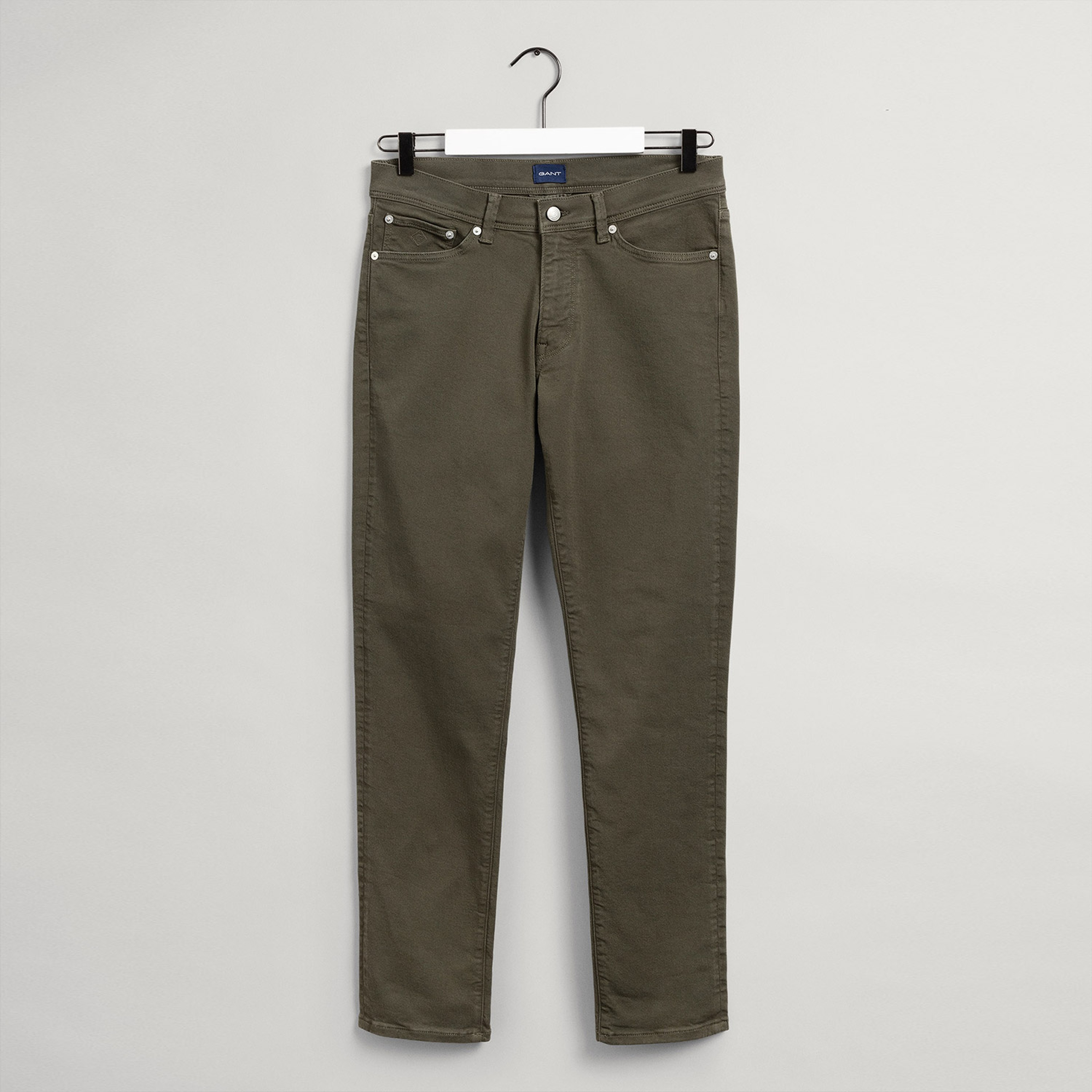 GANT Erkek Yeşil Extra Slim Fit Maxen Pantolon