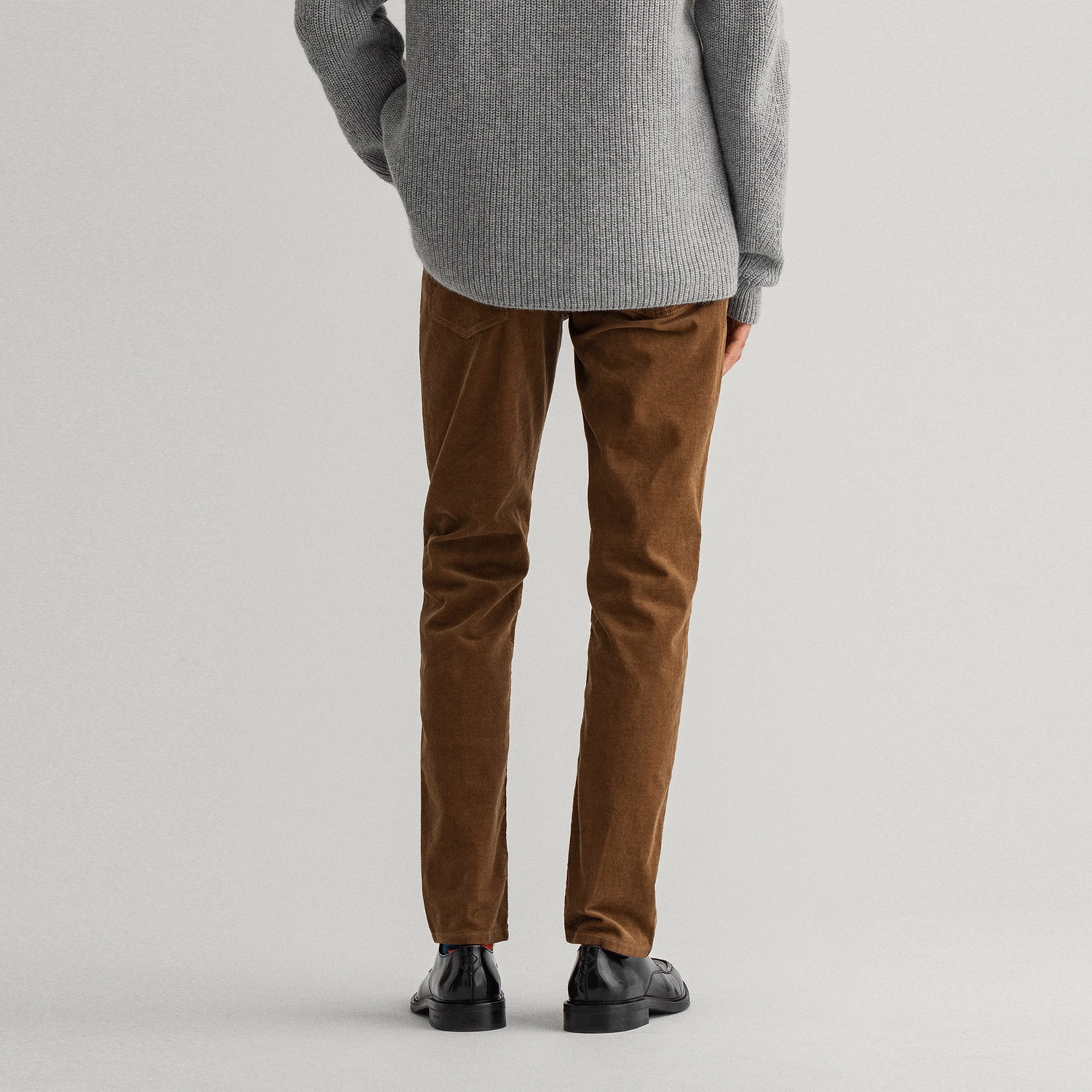 GANT Erkek Kahverengi Slim Fit Hayes Pantolon