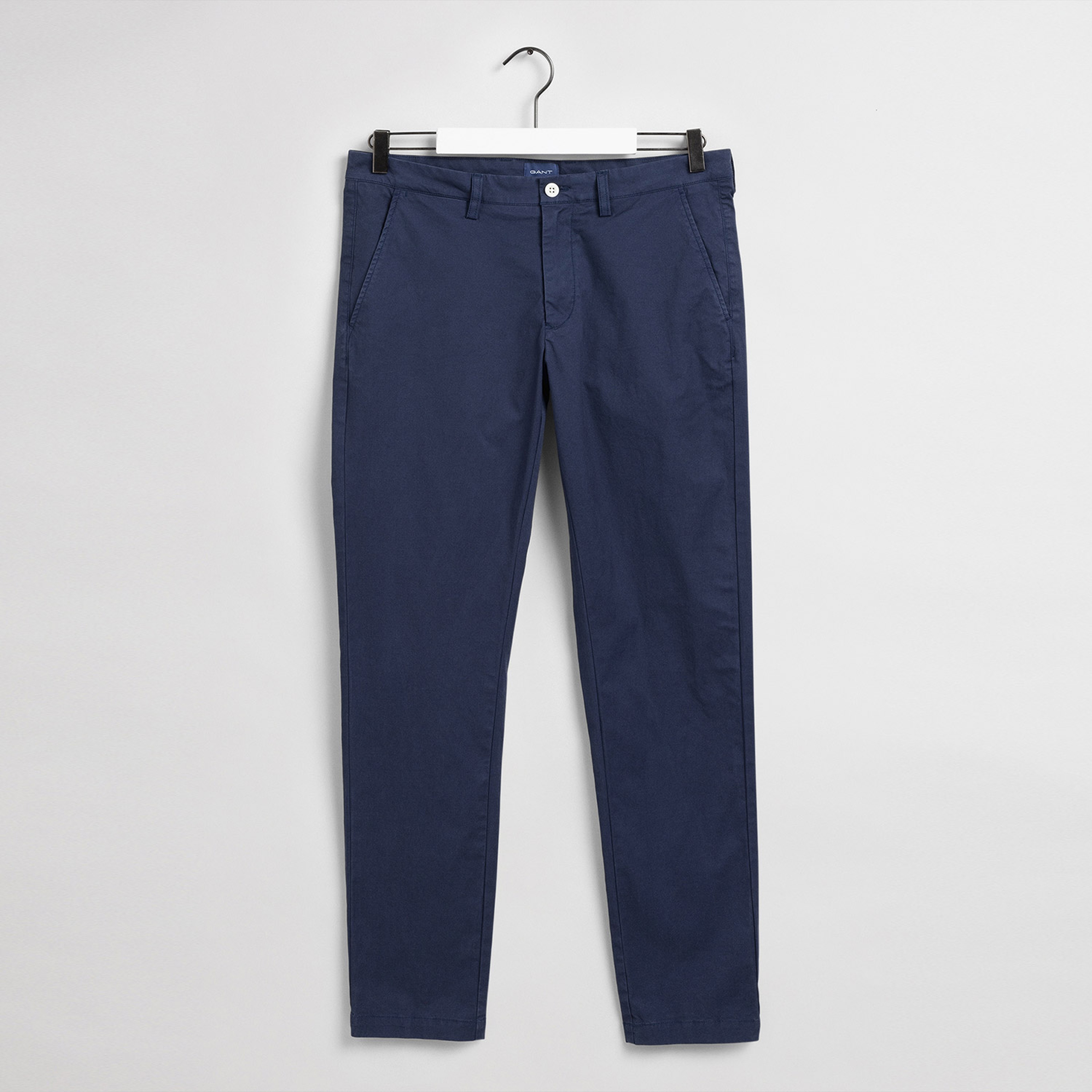 GANT Erkek Lacivert Slim Fit Hallden Pantolon