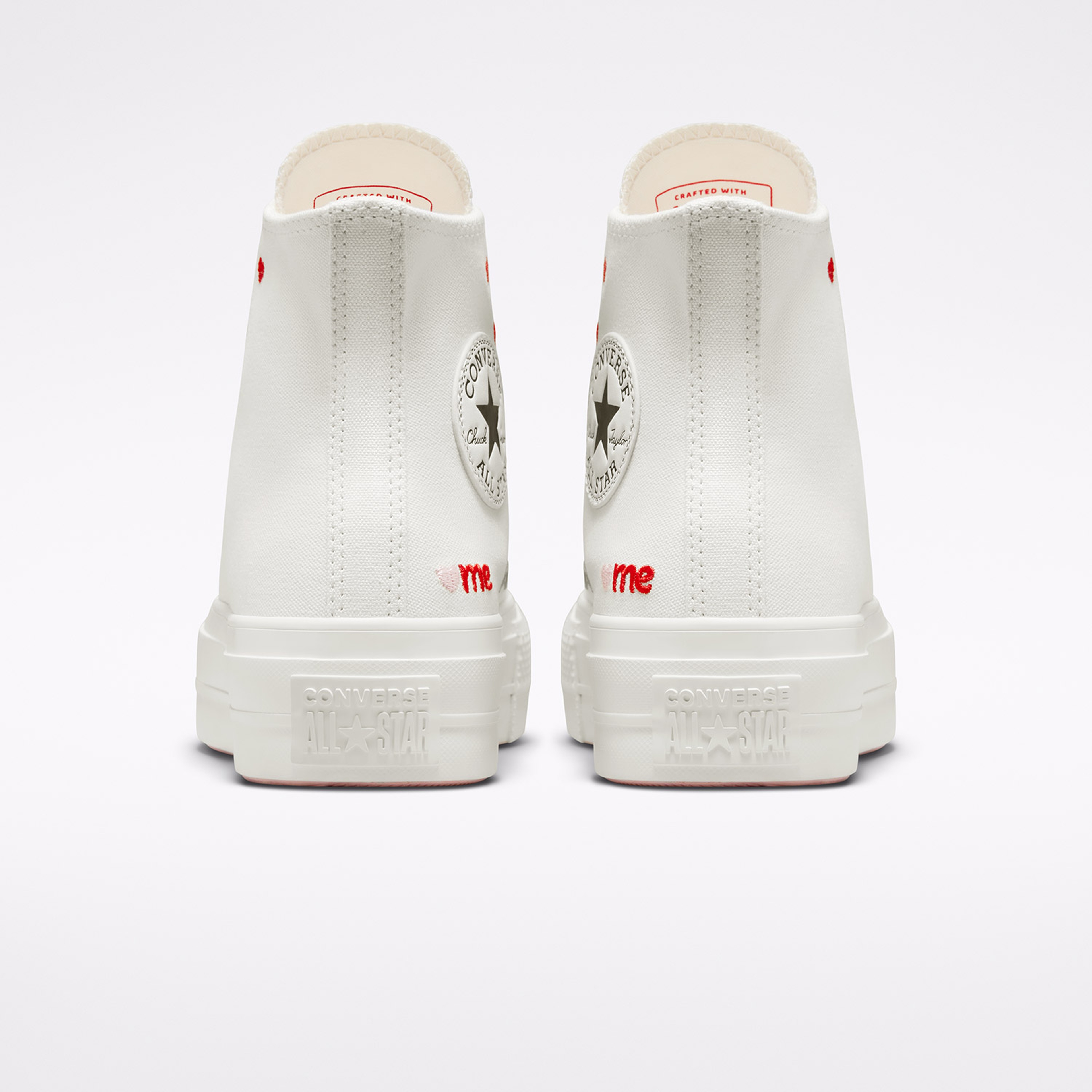 Converse Crafted With Love Chuck Taylor All Star Kadın Beyaz Platform Sneaker