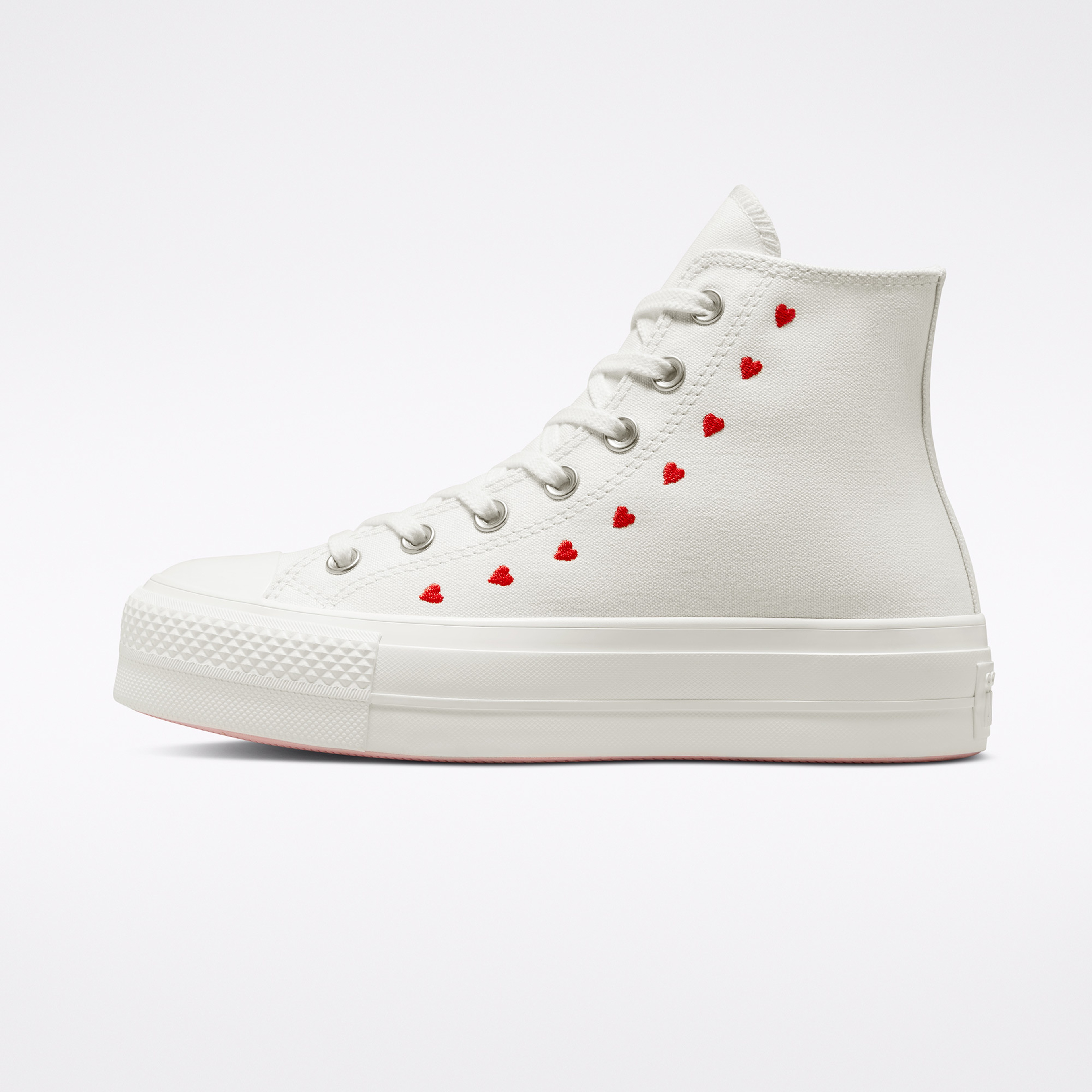 Converse Crafted With Love Chuck Taylor All Star Kadın Beyaz Platform Sneaker