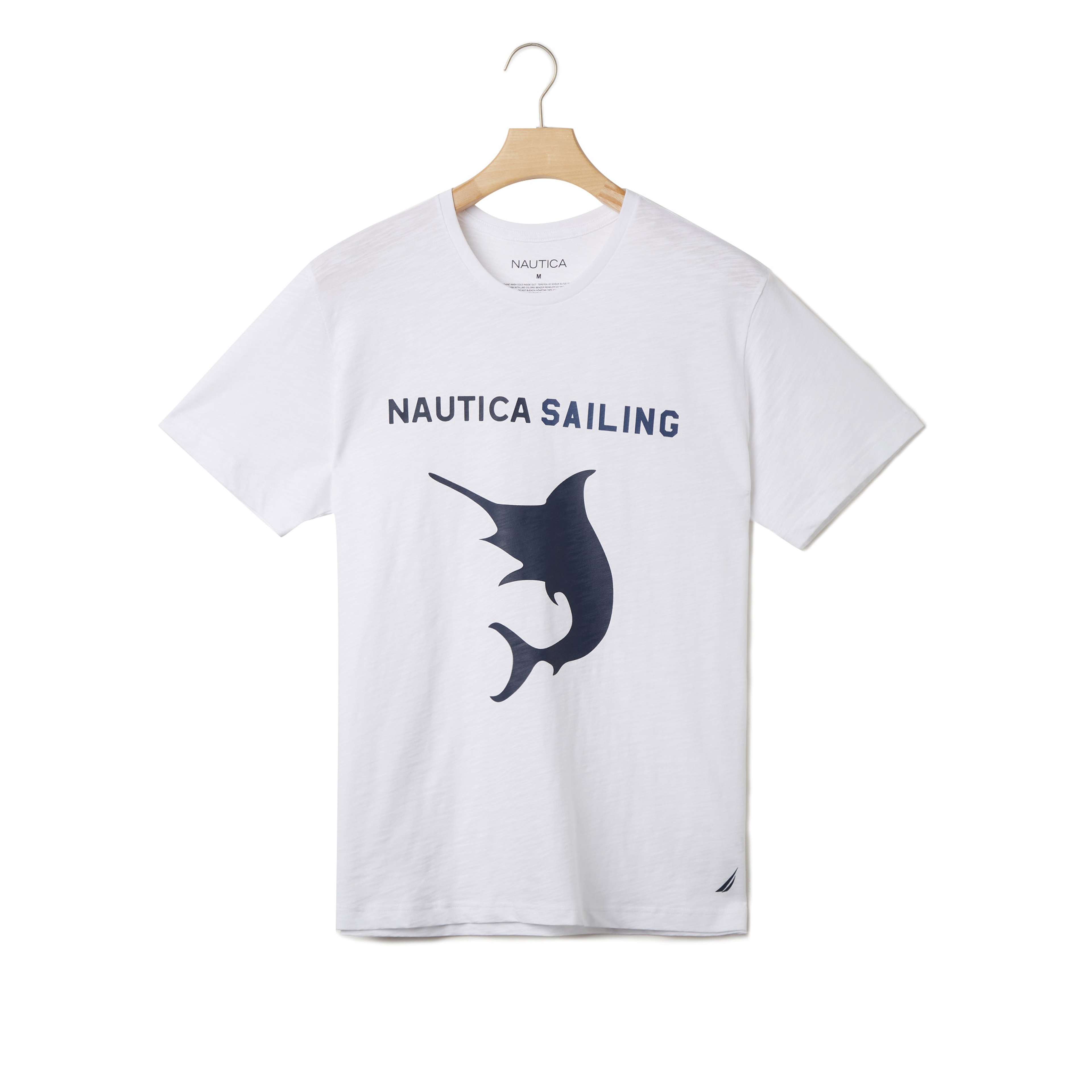 Nautica Erkek Beyaz T-Shirt