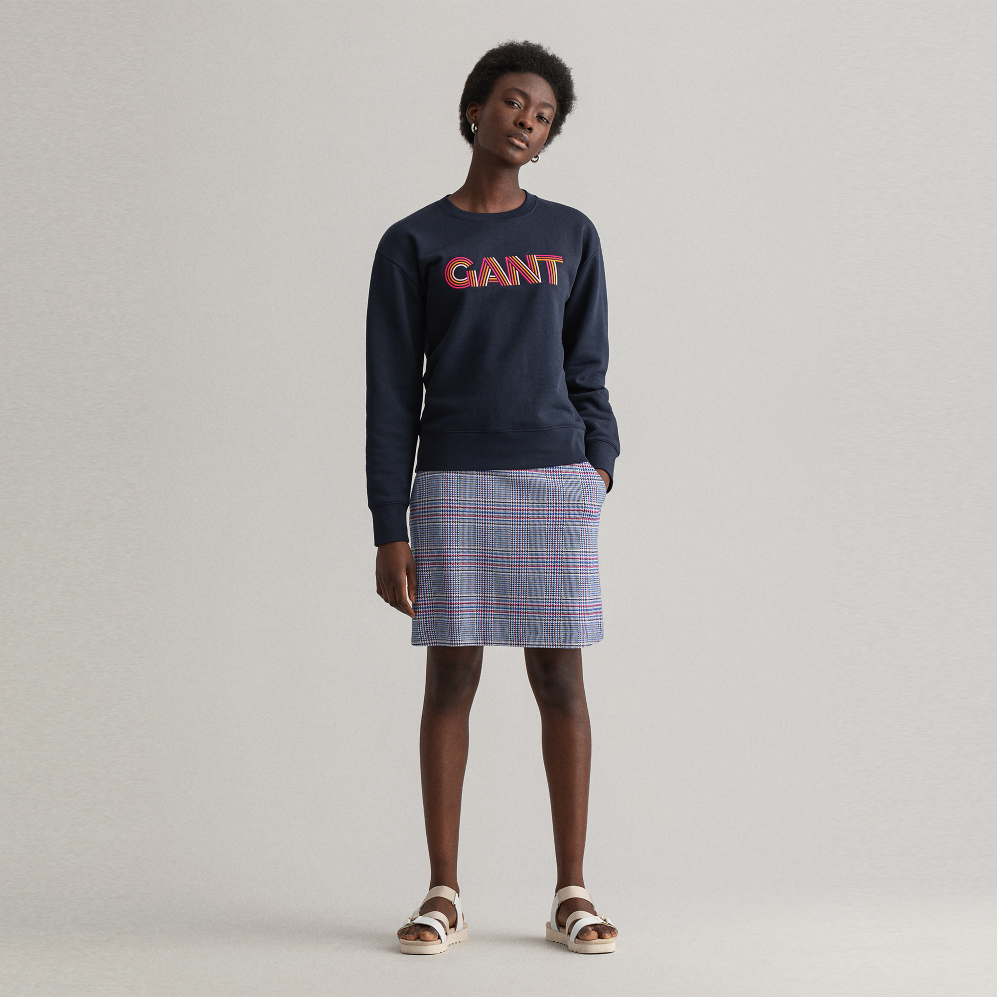 Gant Kadın Lacivert Sweatshirt