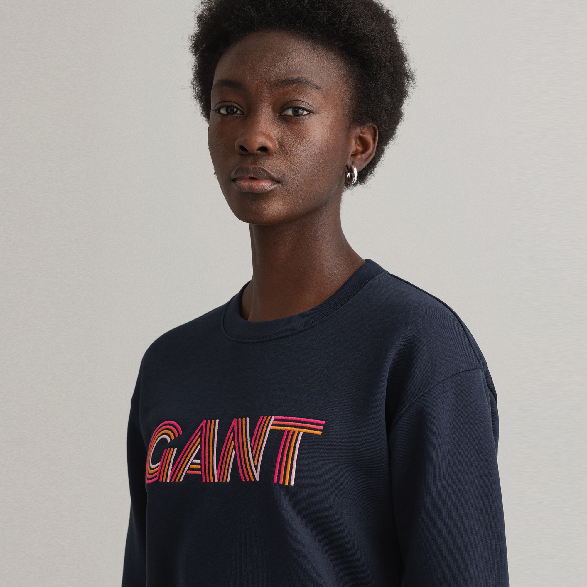 Gant Kadın Lacivert Sweatshirt