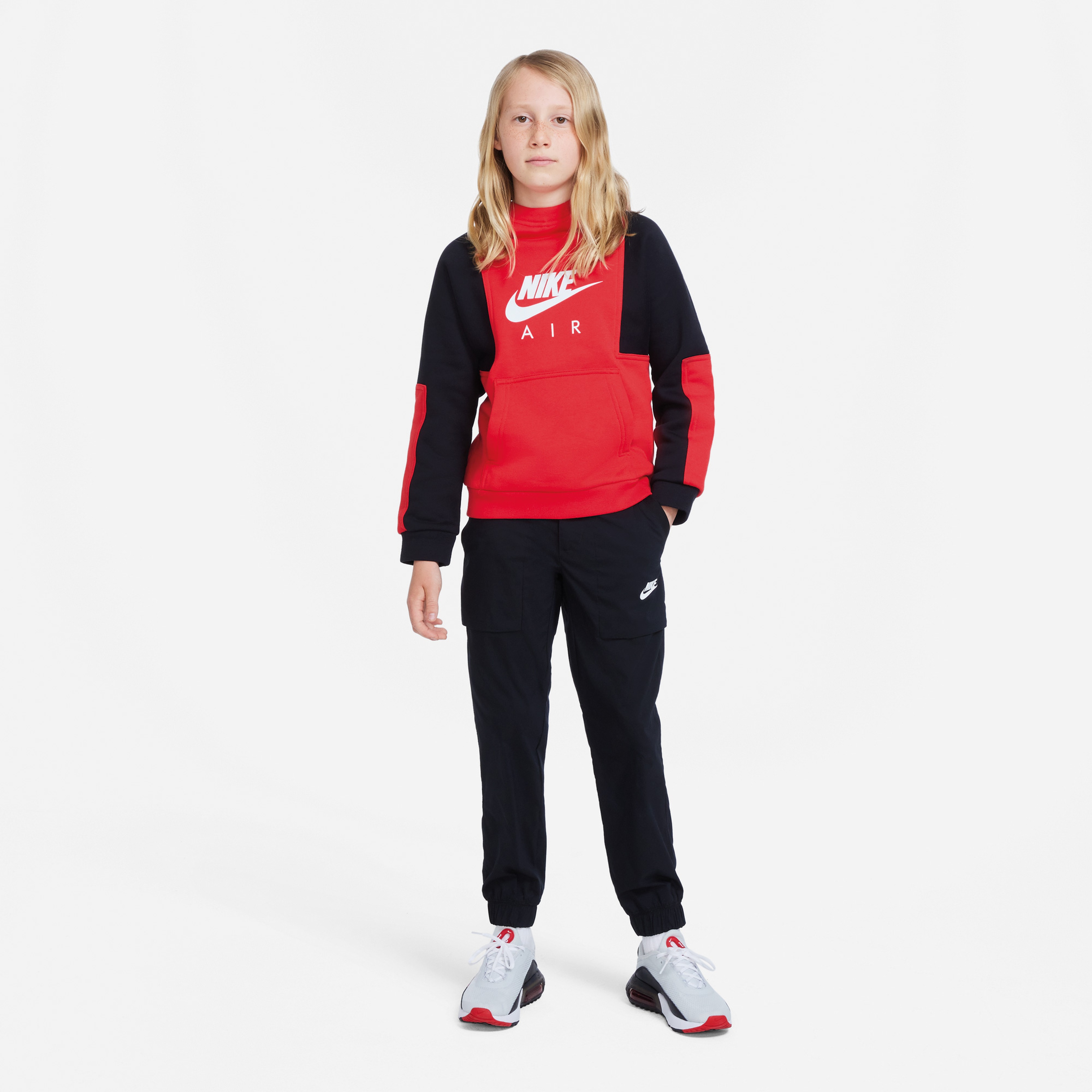 Nike Çocuk Kırmızı Sweatshirt