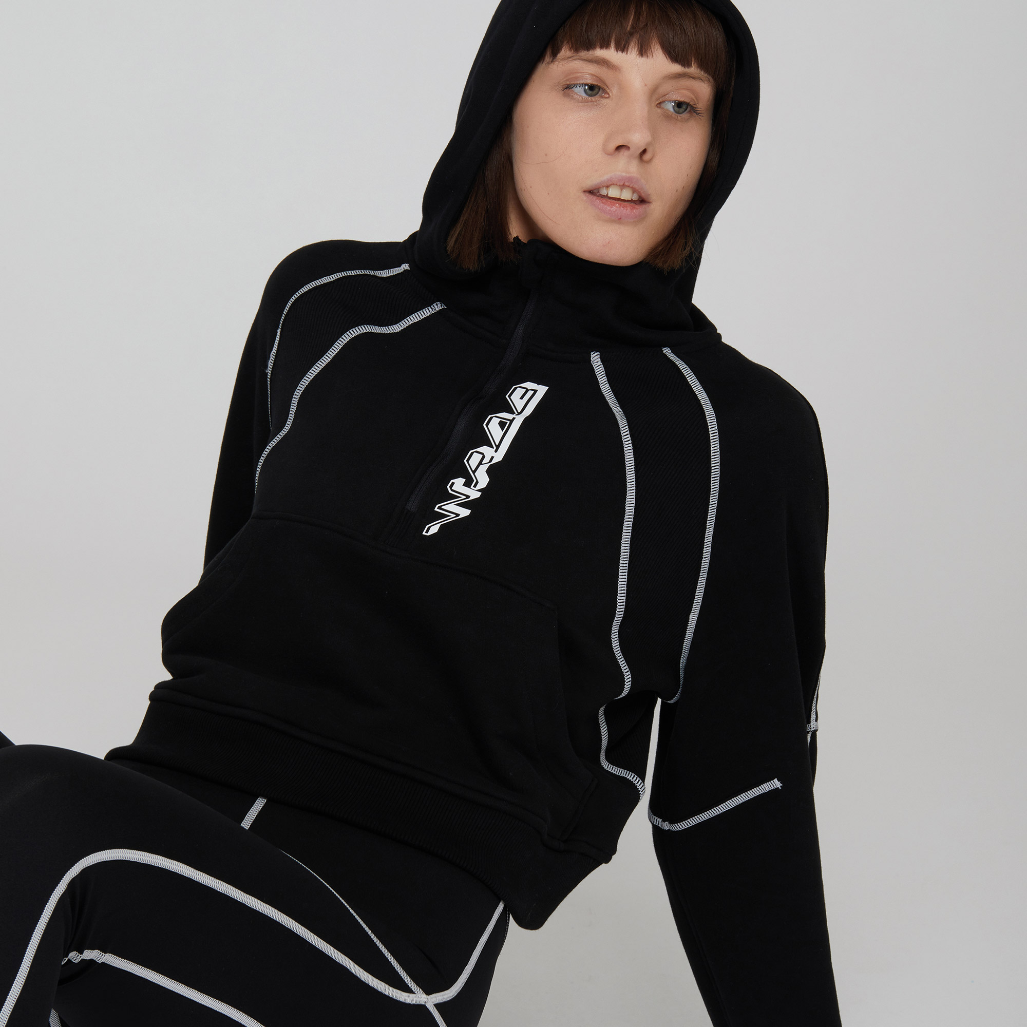 Db Berdan Kadın Siyah Sweatshirt