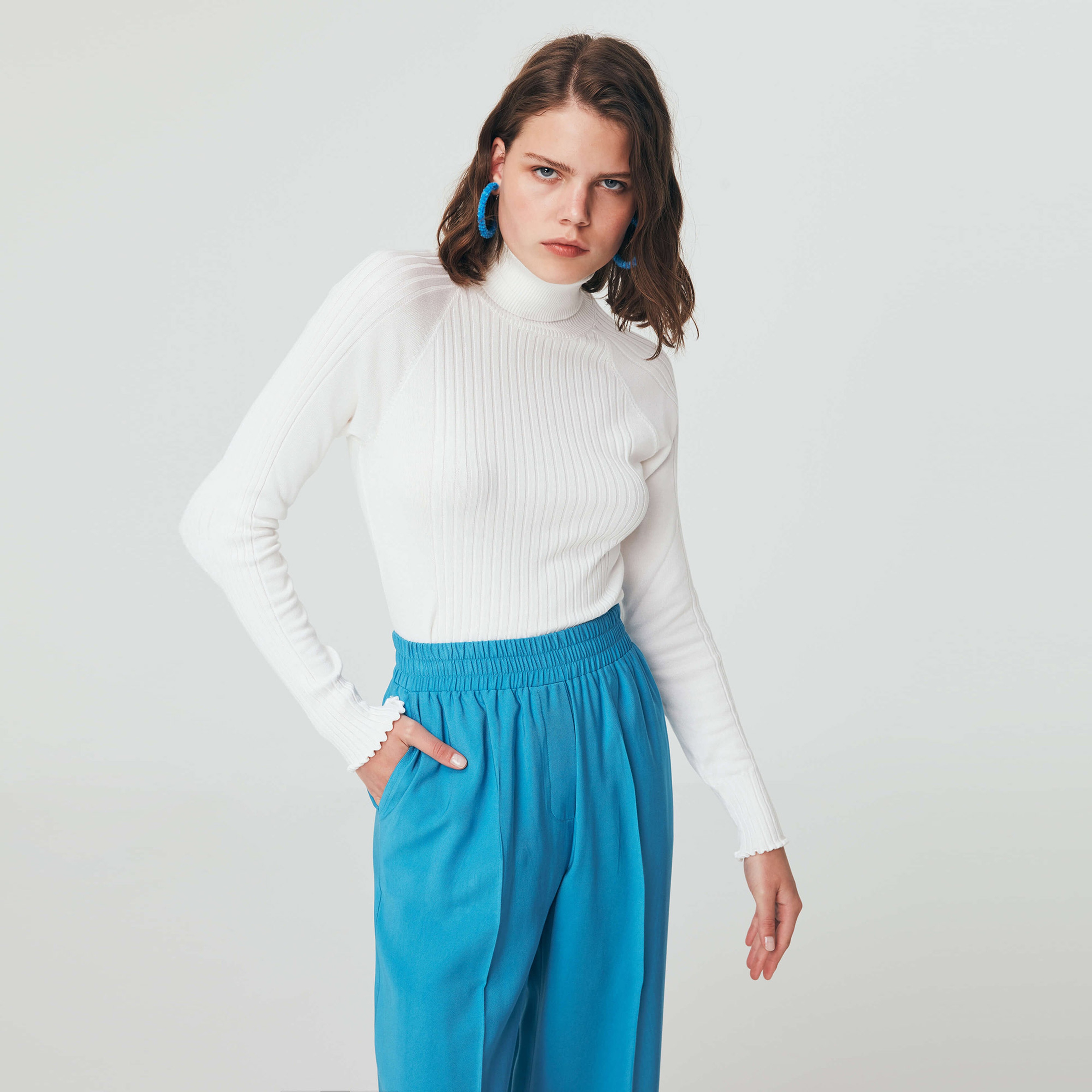 Twıst Kadın Mavi Pantolon