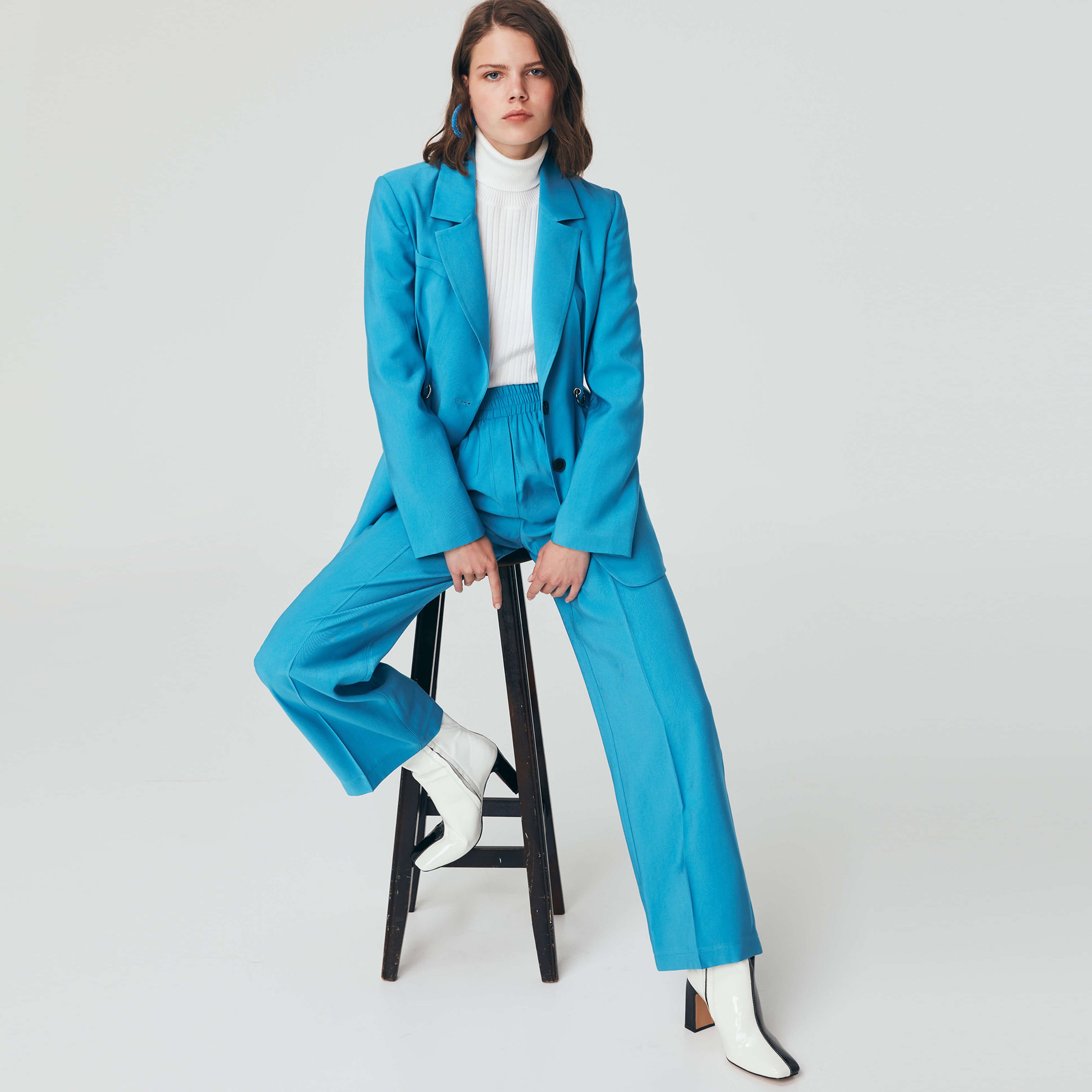 Twıst Kadın Mavi Pantolon