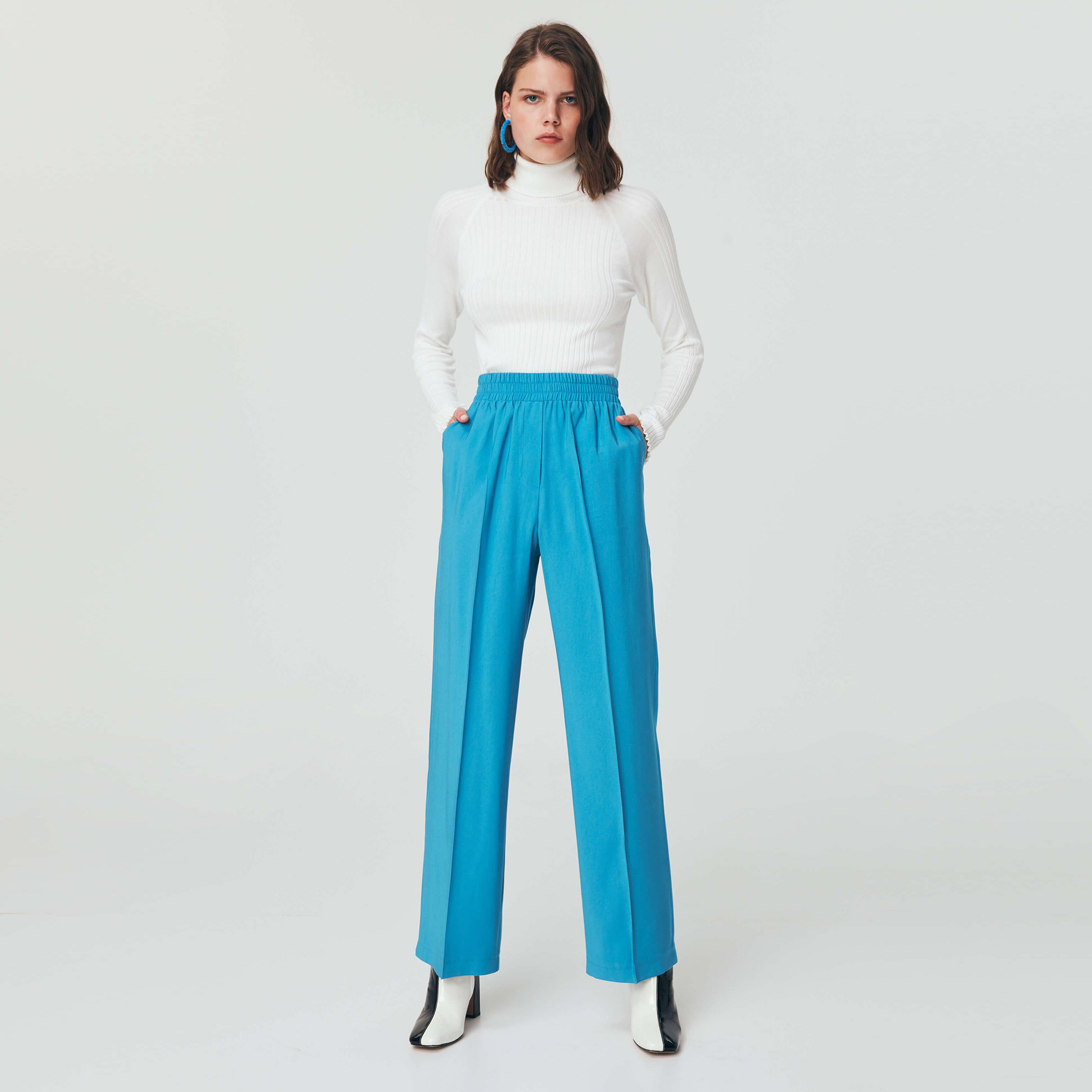 Twıst Kadın Mavi Pantolon