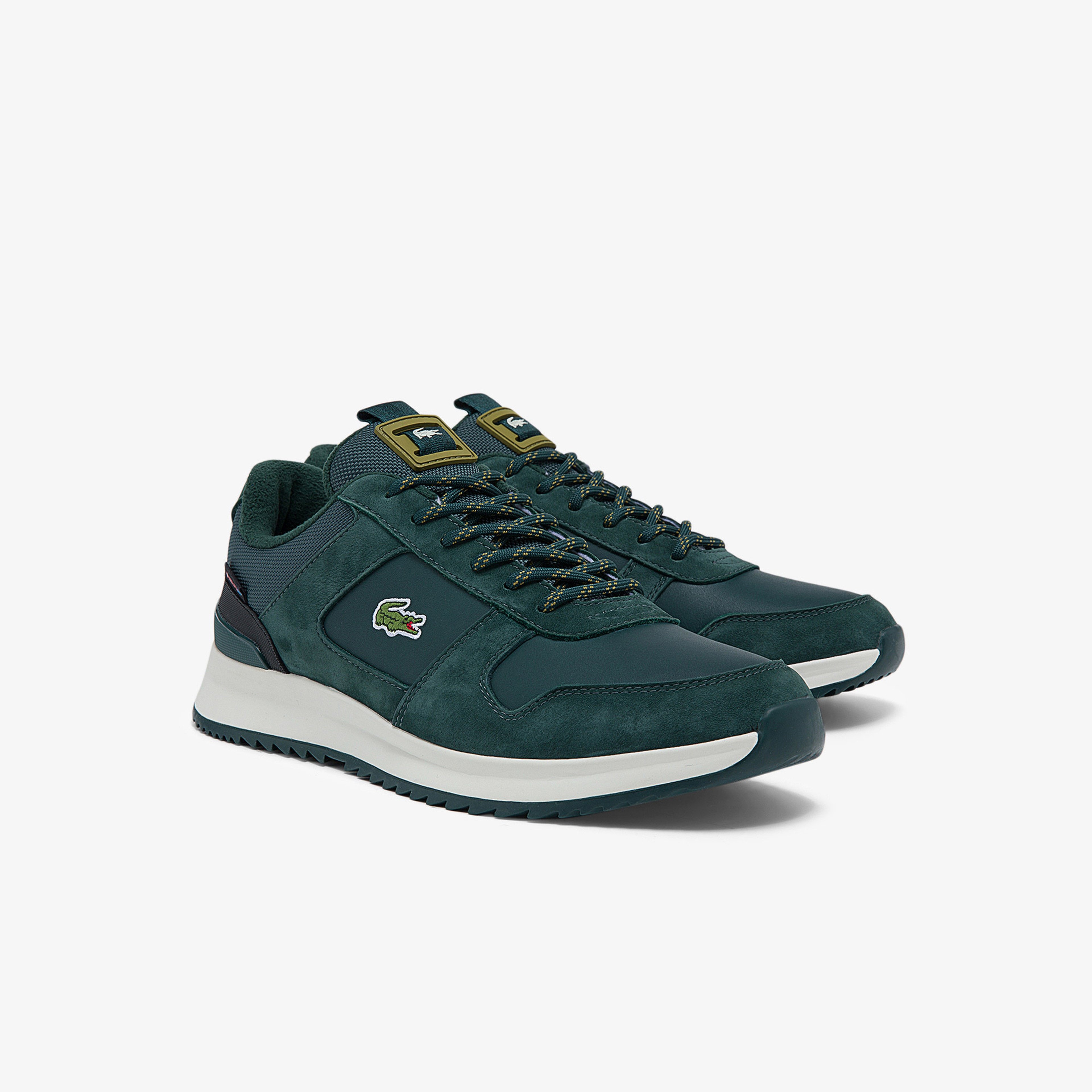 Lacoste Joggeur 2.0 Erkek Deri Yeşil - Beyaz Spor Ayakkabı