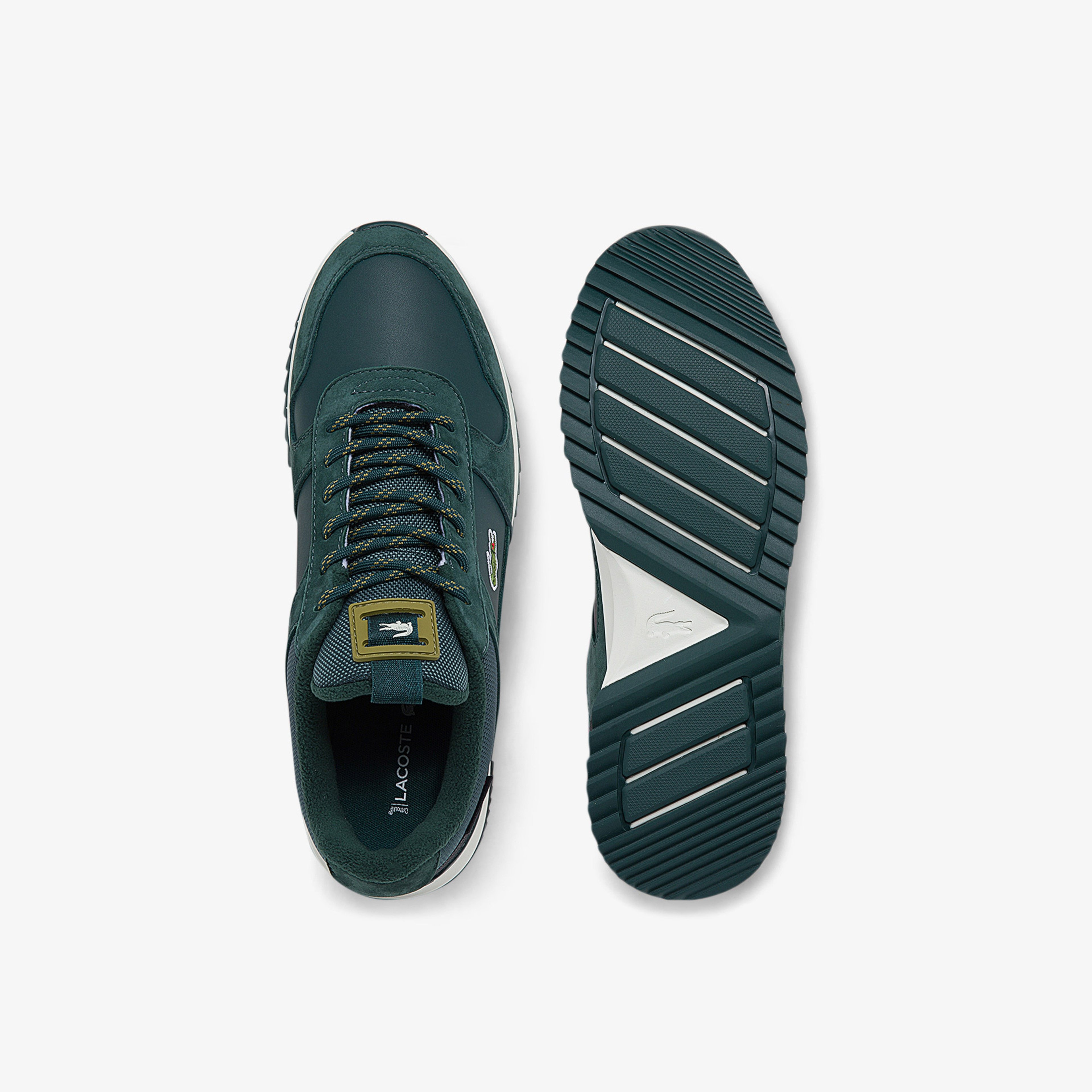 Lacoste Joggeur 2.0 Erkek Deri Yeşil - Beyaz Spor Ayakkabı