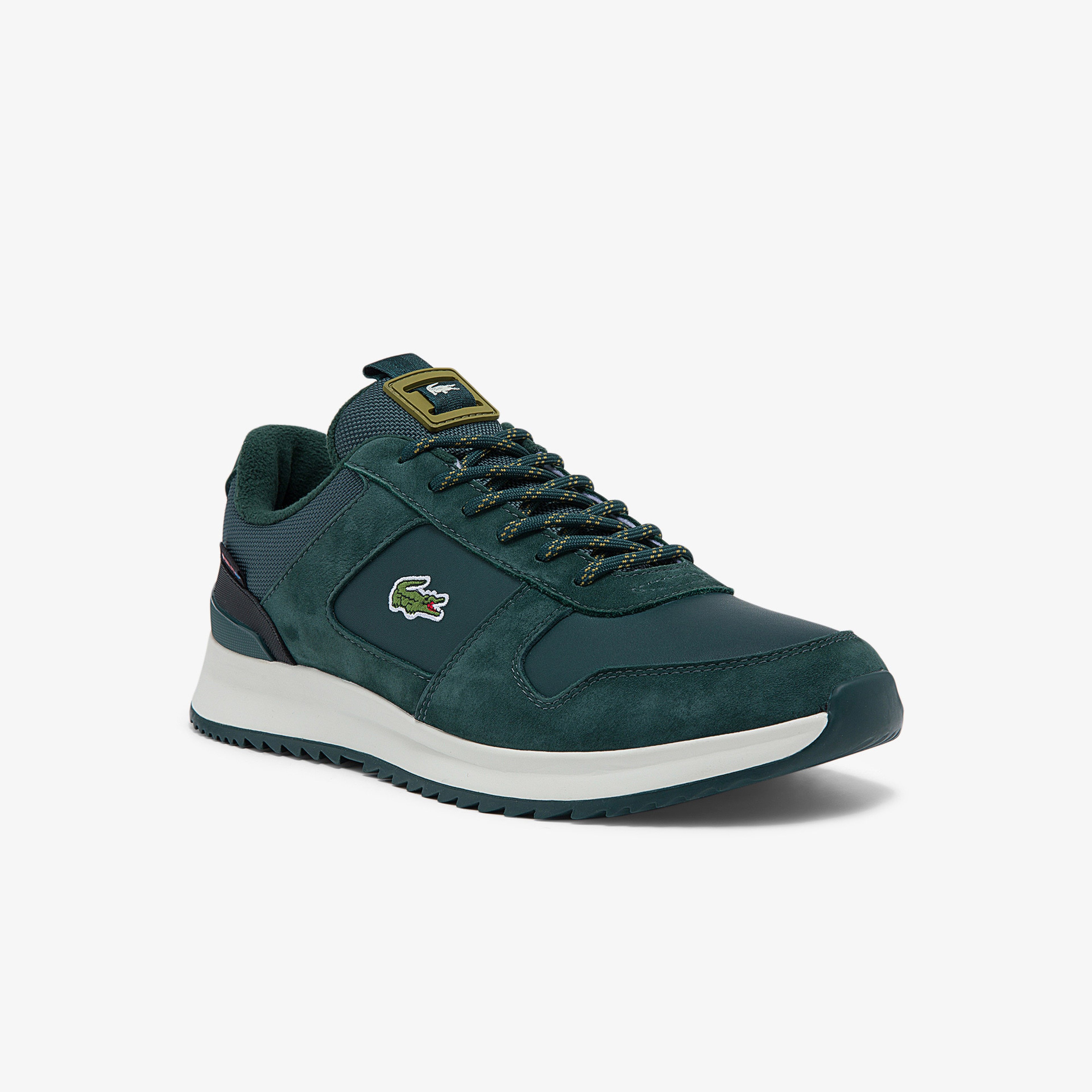 Lacoste Joggeur 2.0 Erkek Deri Yeşil - Beyaz Spor Ayakkabı