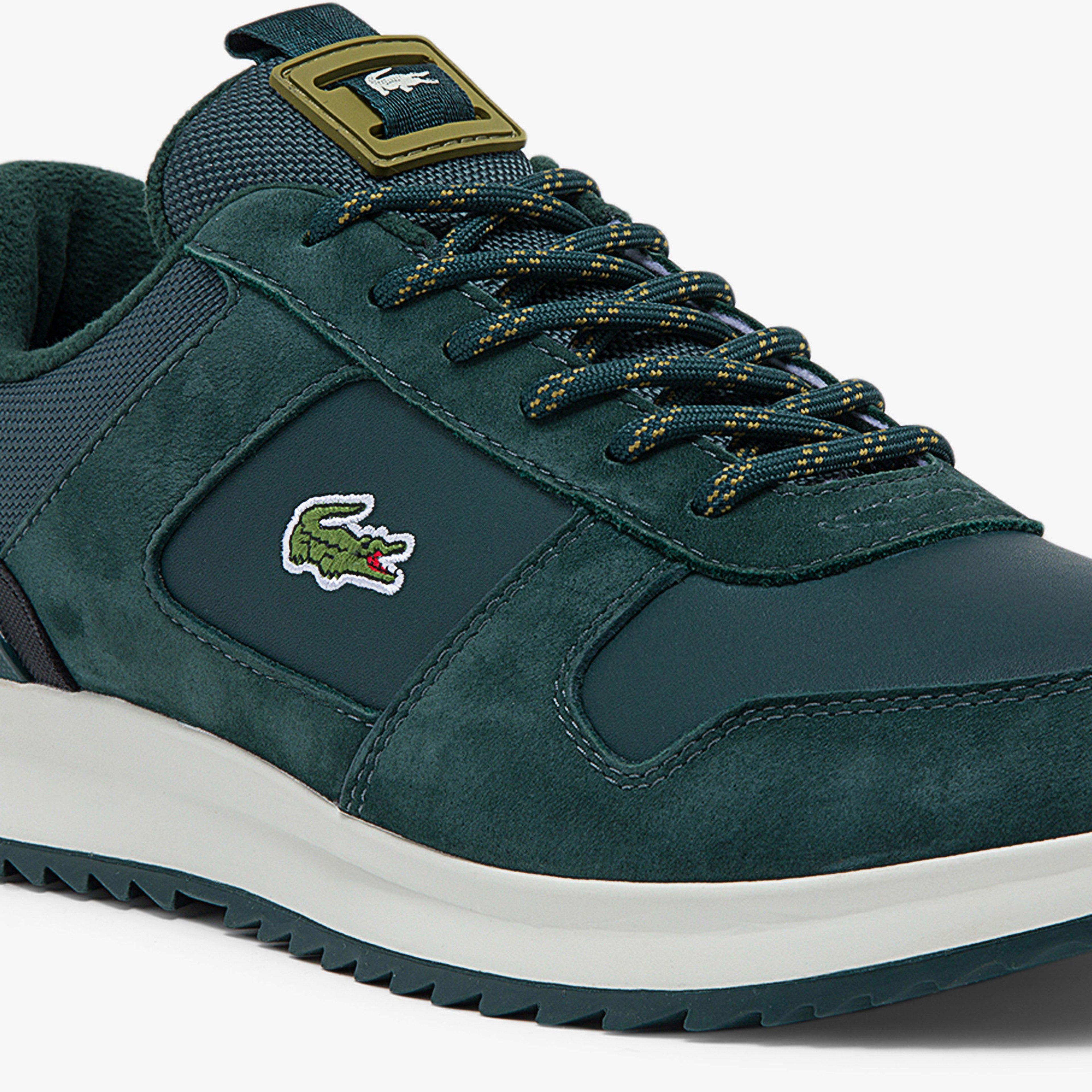 Lacoste Joggeur 2.0 Erkek Deri Yeşil - Beyaz Spor Ayakkabı