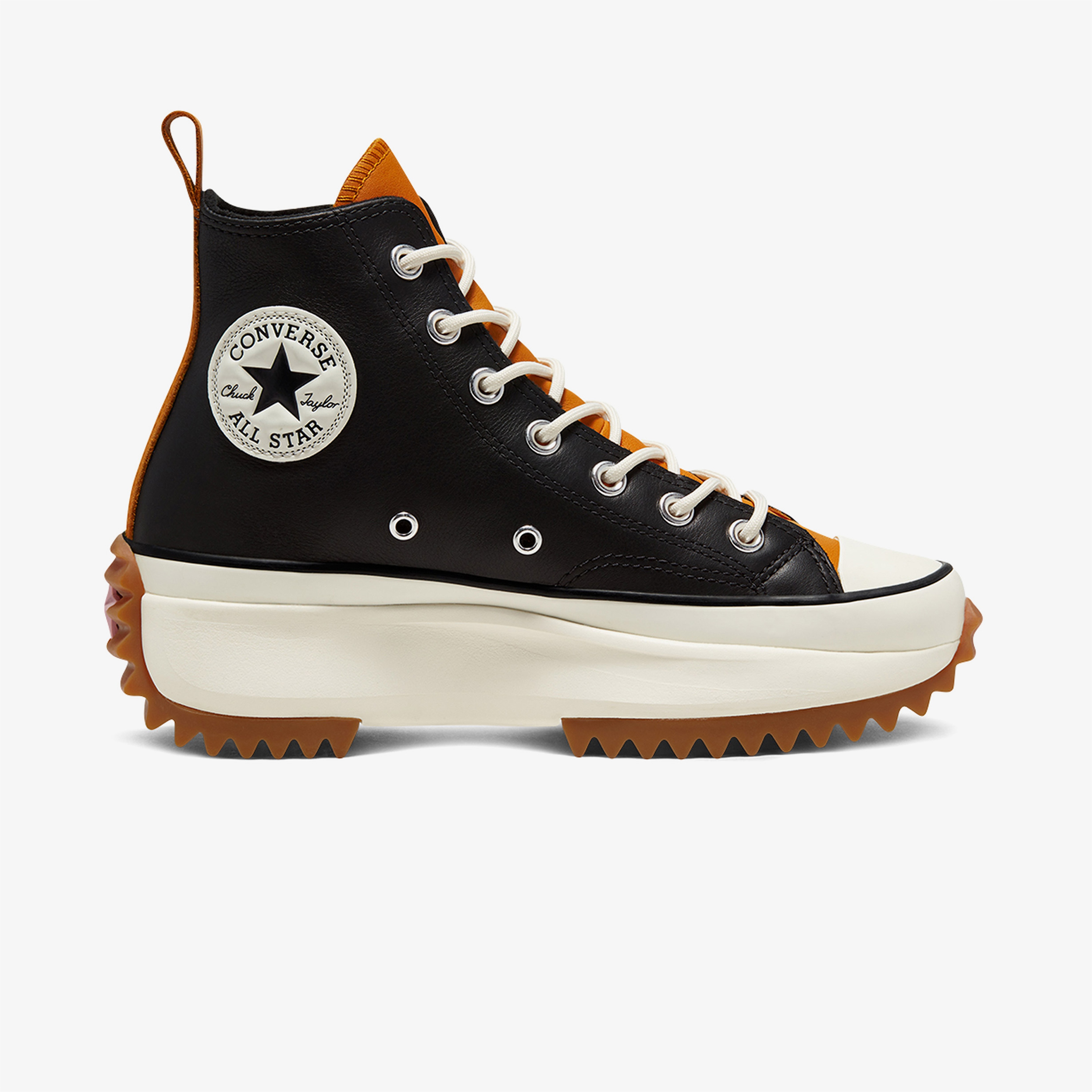 Converse Run Star Hike (Gusset Construction) Hi Kadın Siyah Sneaker