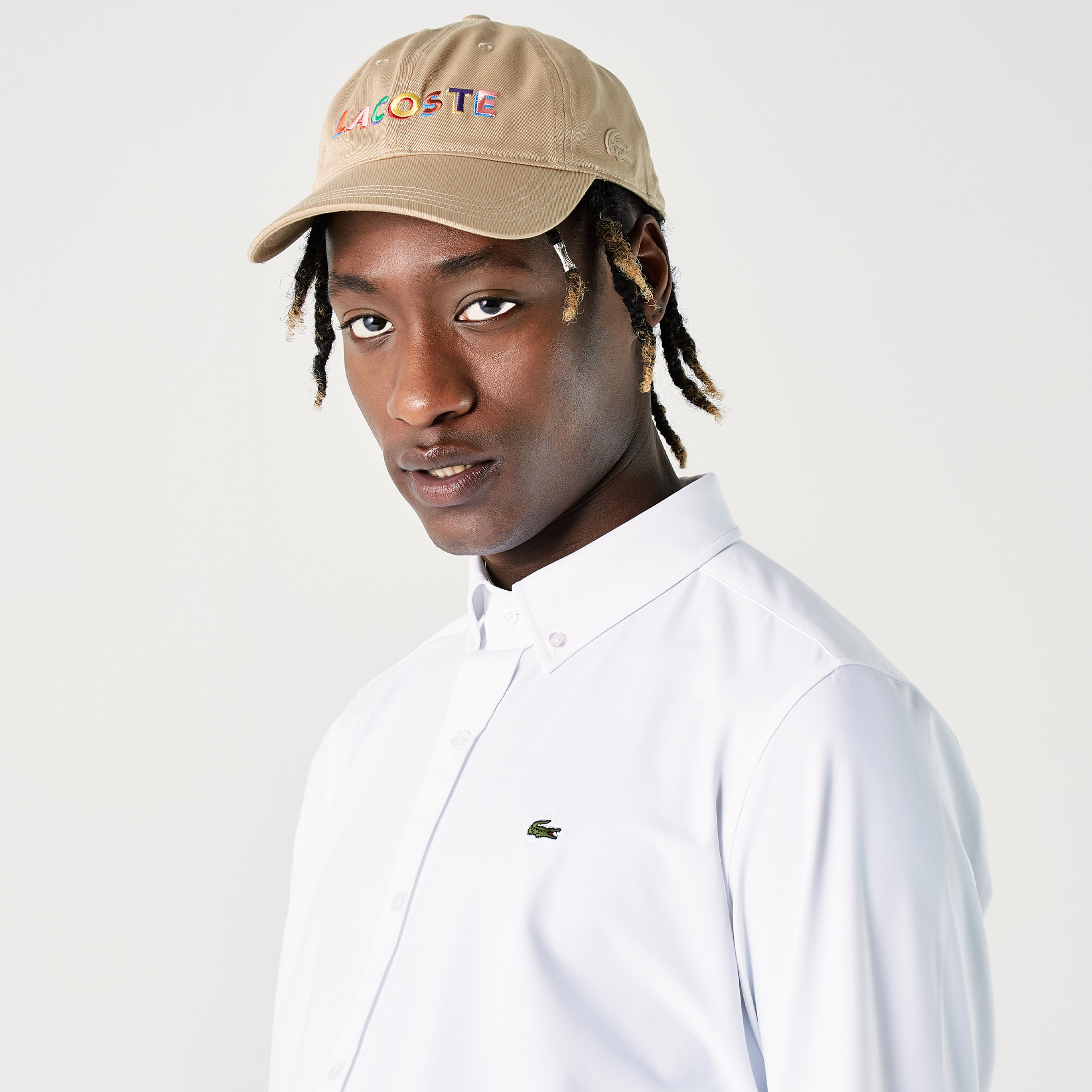 Erkek Slim Fit Beyaz Gömlek