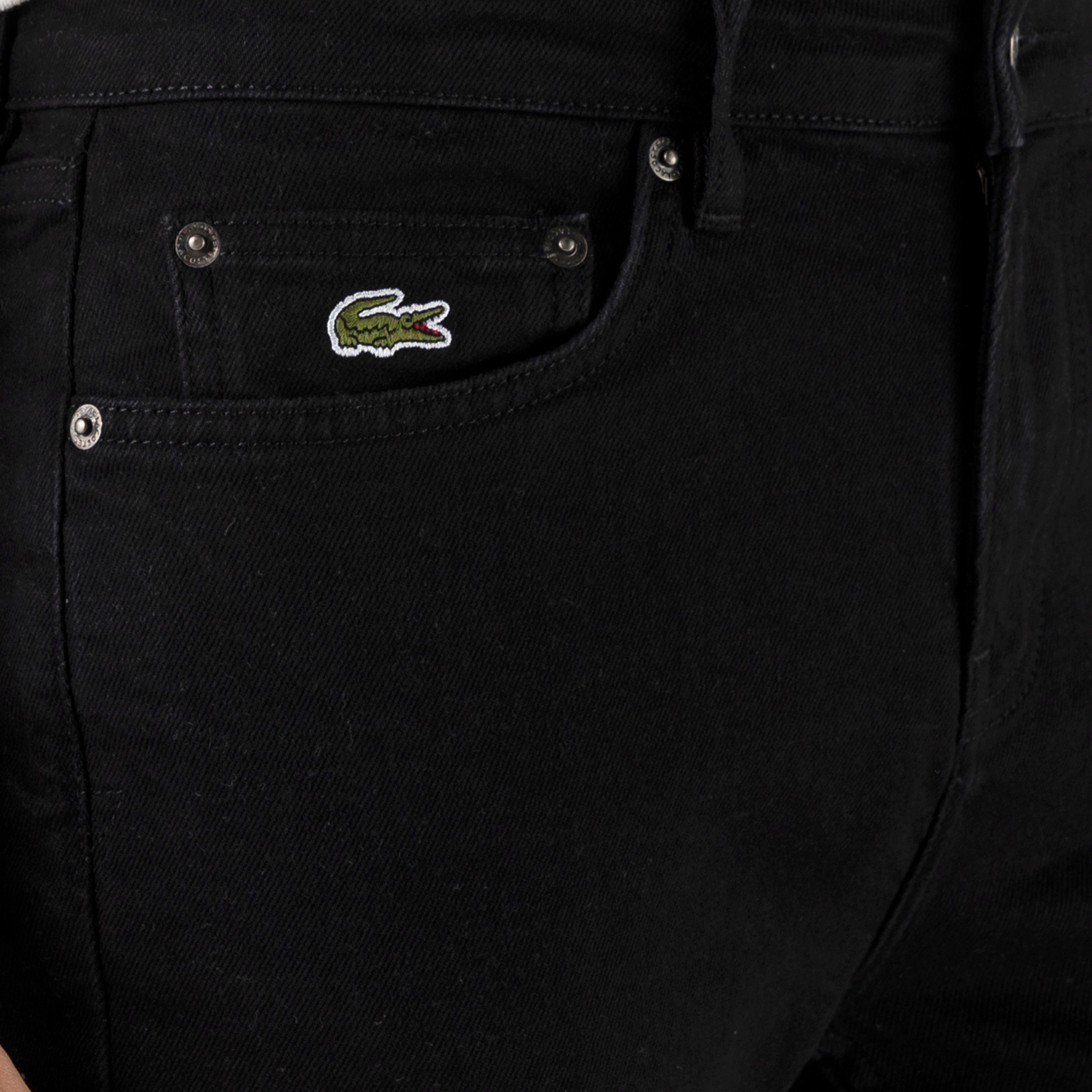 Lacoste Erkek Slim Fit Beyaz Pantolon