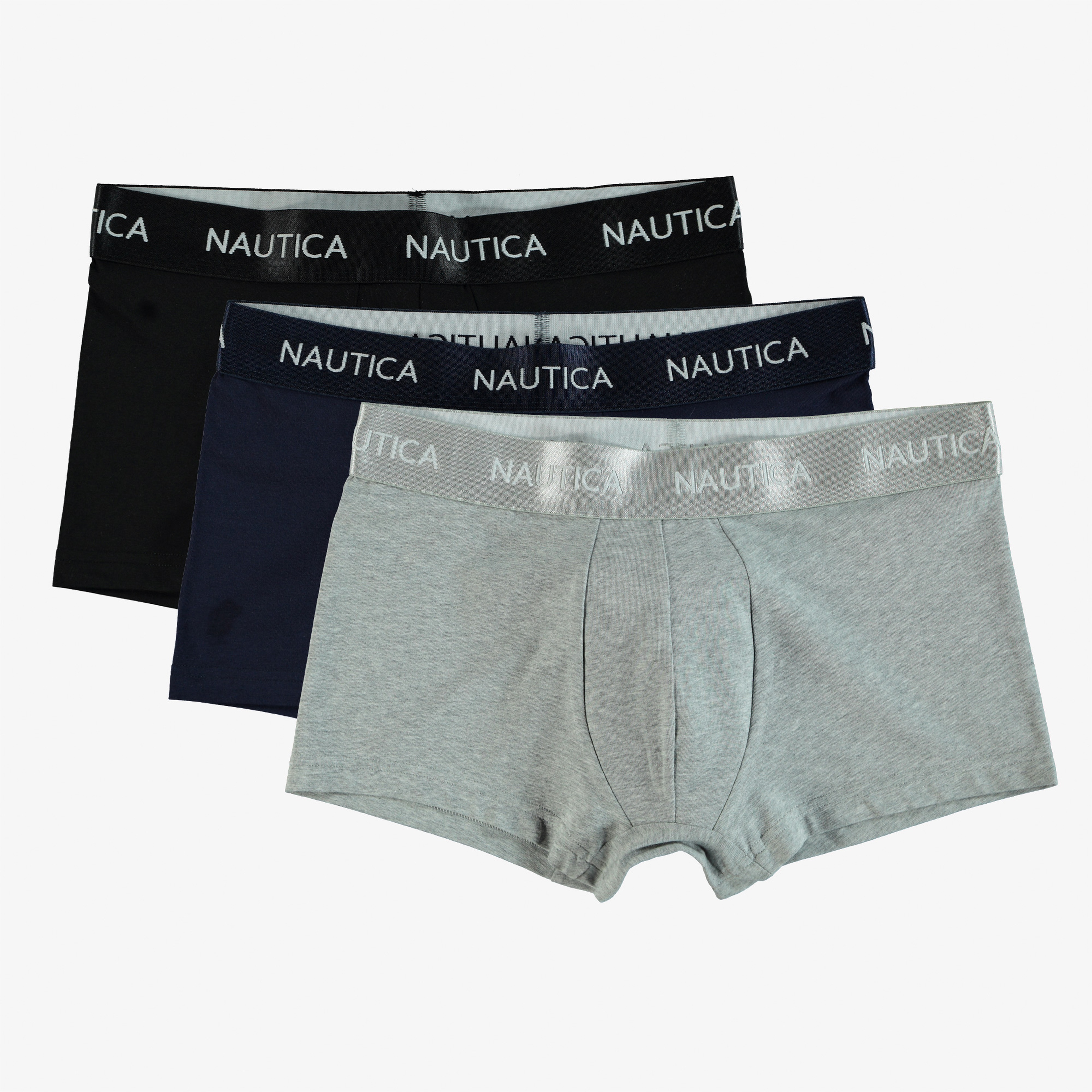 Nautica Erkek Renkli 3lü Boxer