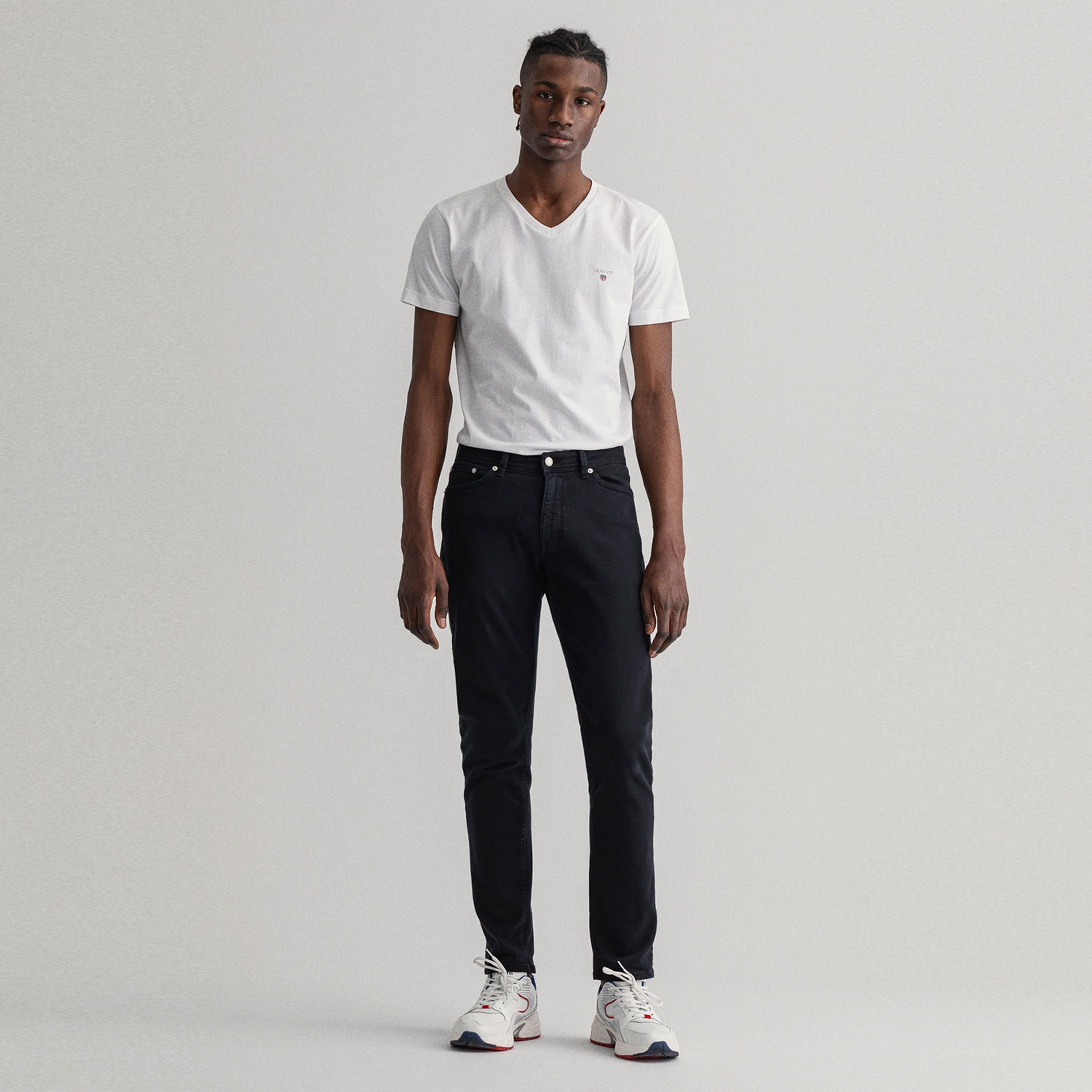 Gant Erkek Siyah Extra Slim Fit Maxen Jean Pantolon