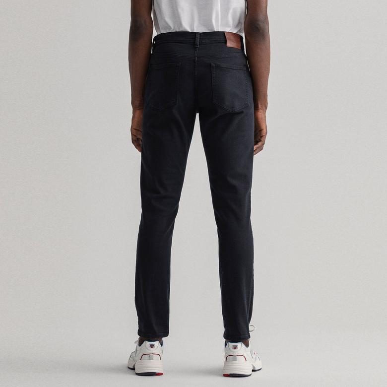 Gant Erkek Siyah Extra Slim Fit Maxen Jean Pantolon
