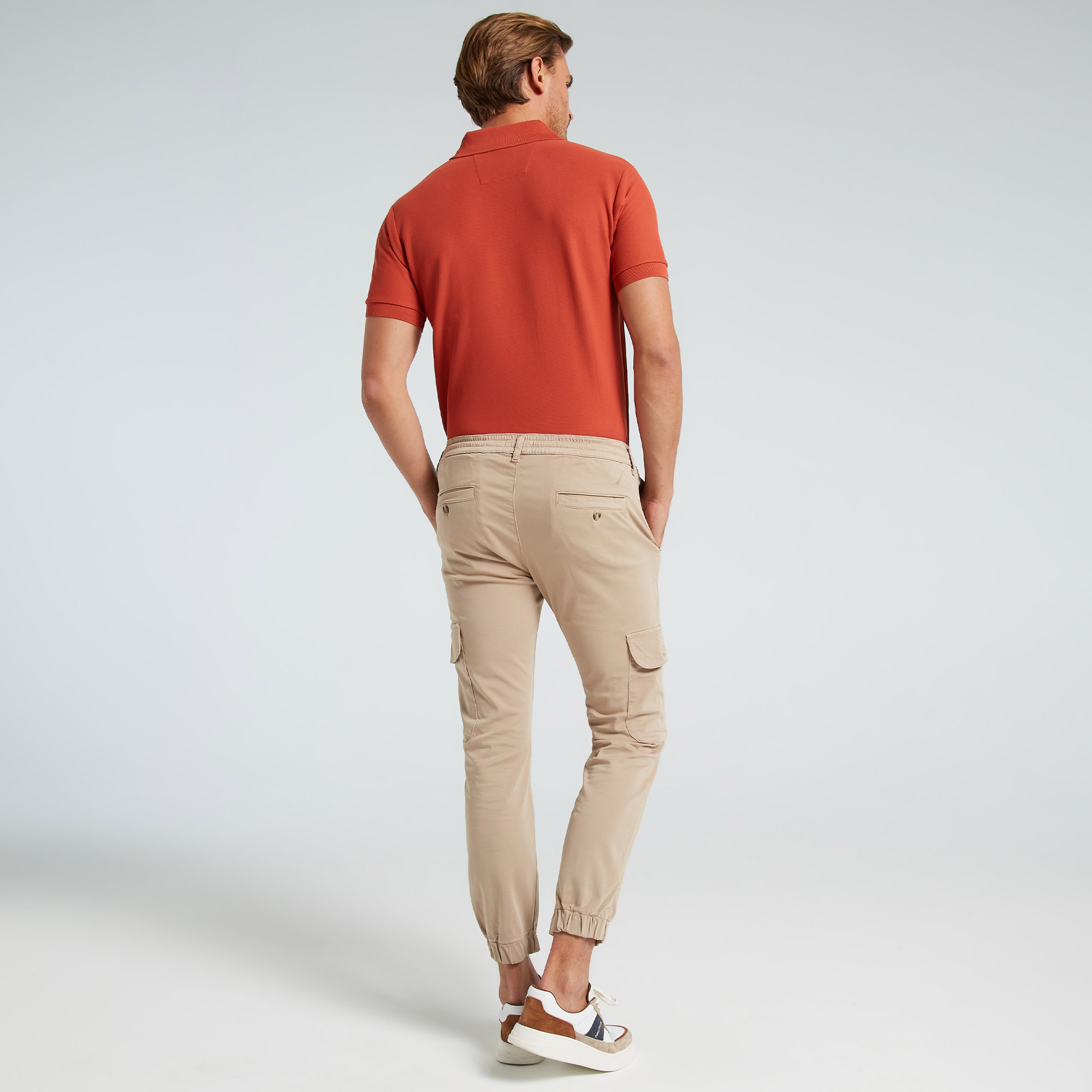 Nautica Erkek Bej Jogger Pantolon