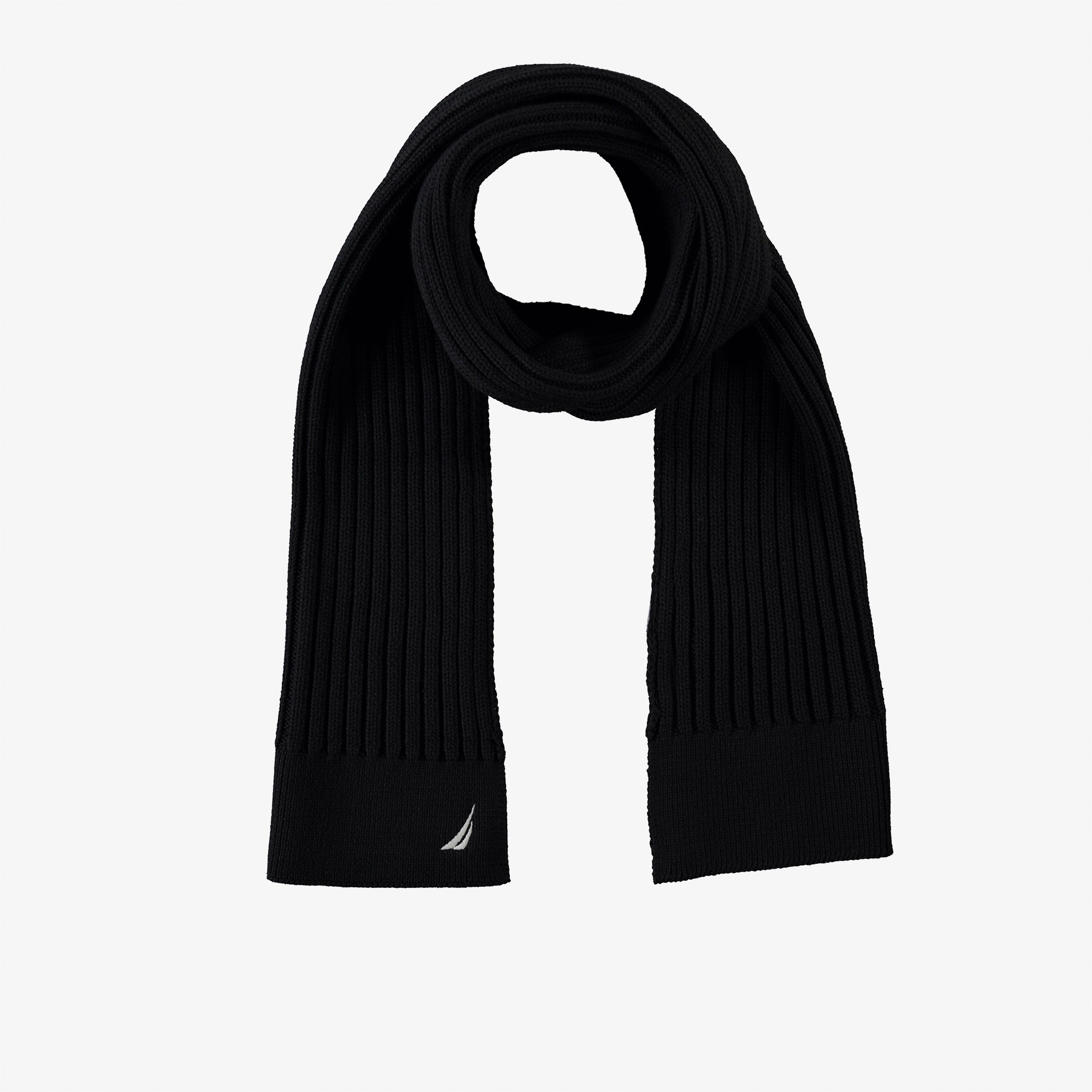 Nautica Unisex Siyah Atkı