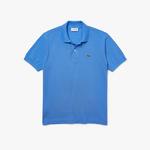 L.12.12 Erkek Classic Fit Mavi Polo