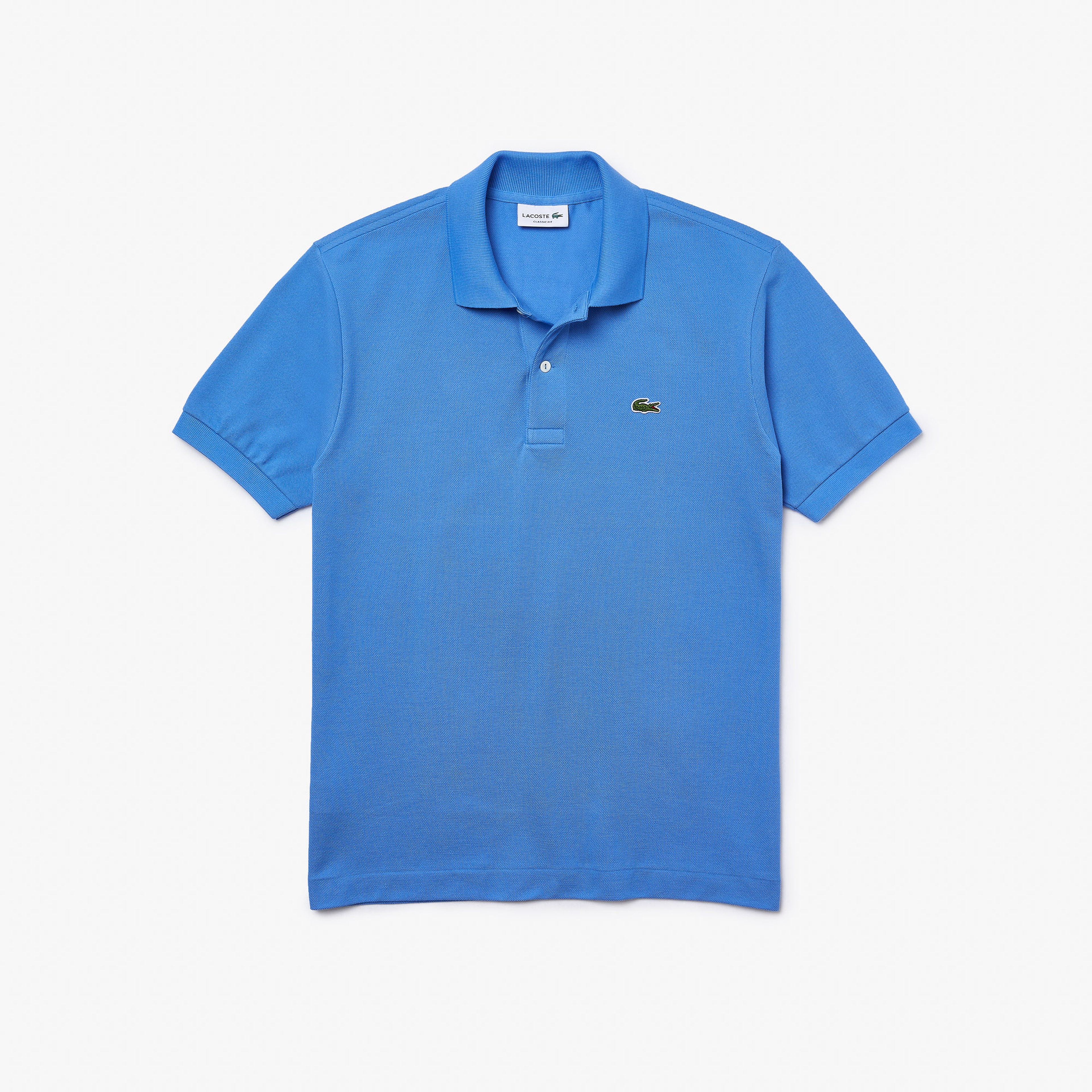 L.12.12 Erkek Classic Fit Mavi Polo