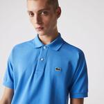 L.12.12 Erkek Classic Fit Mavi Polo