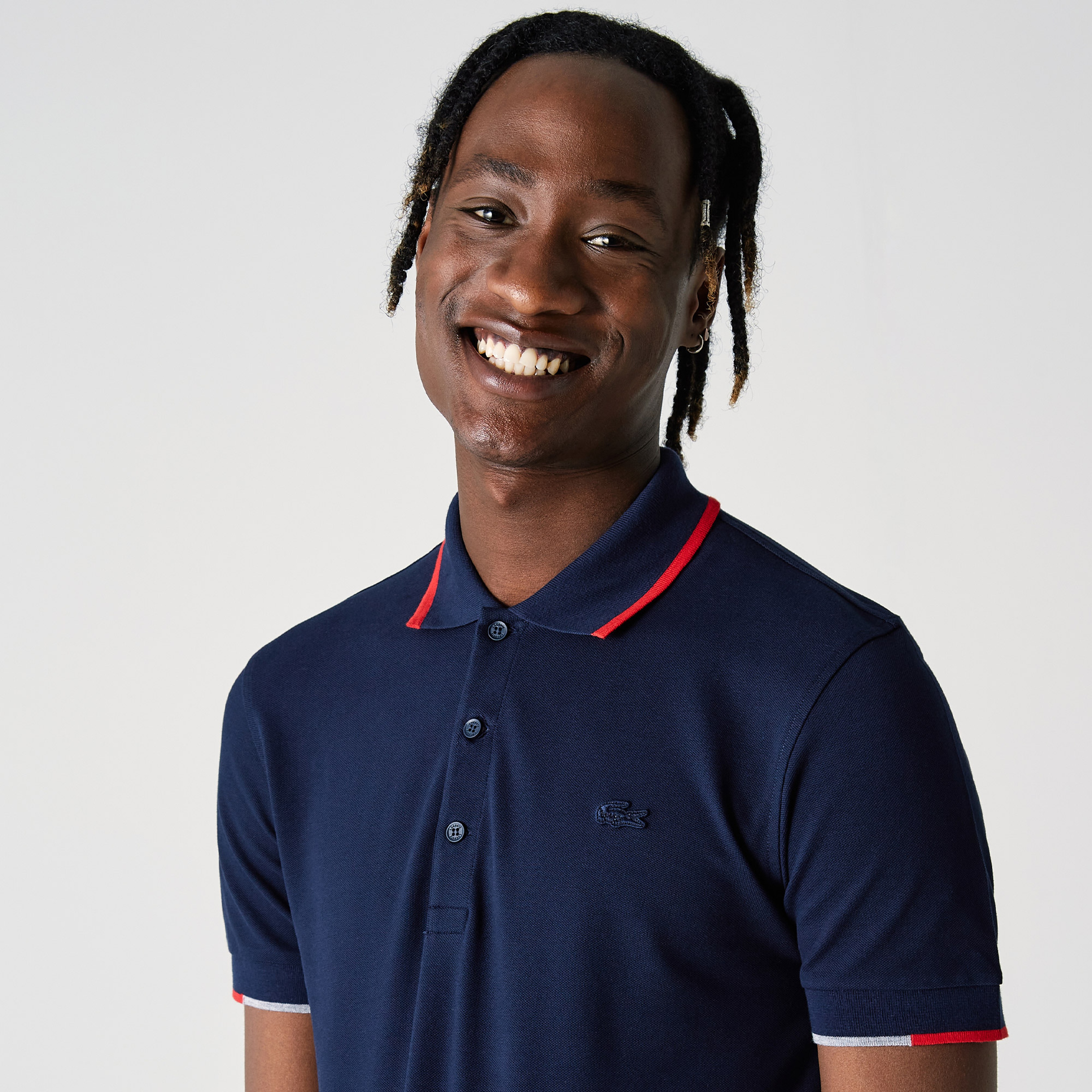 Lacoste Erkek Slim Fit Lacivert Polo