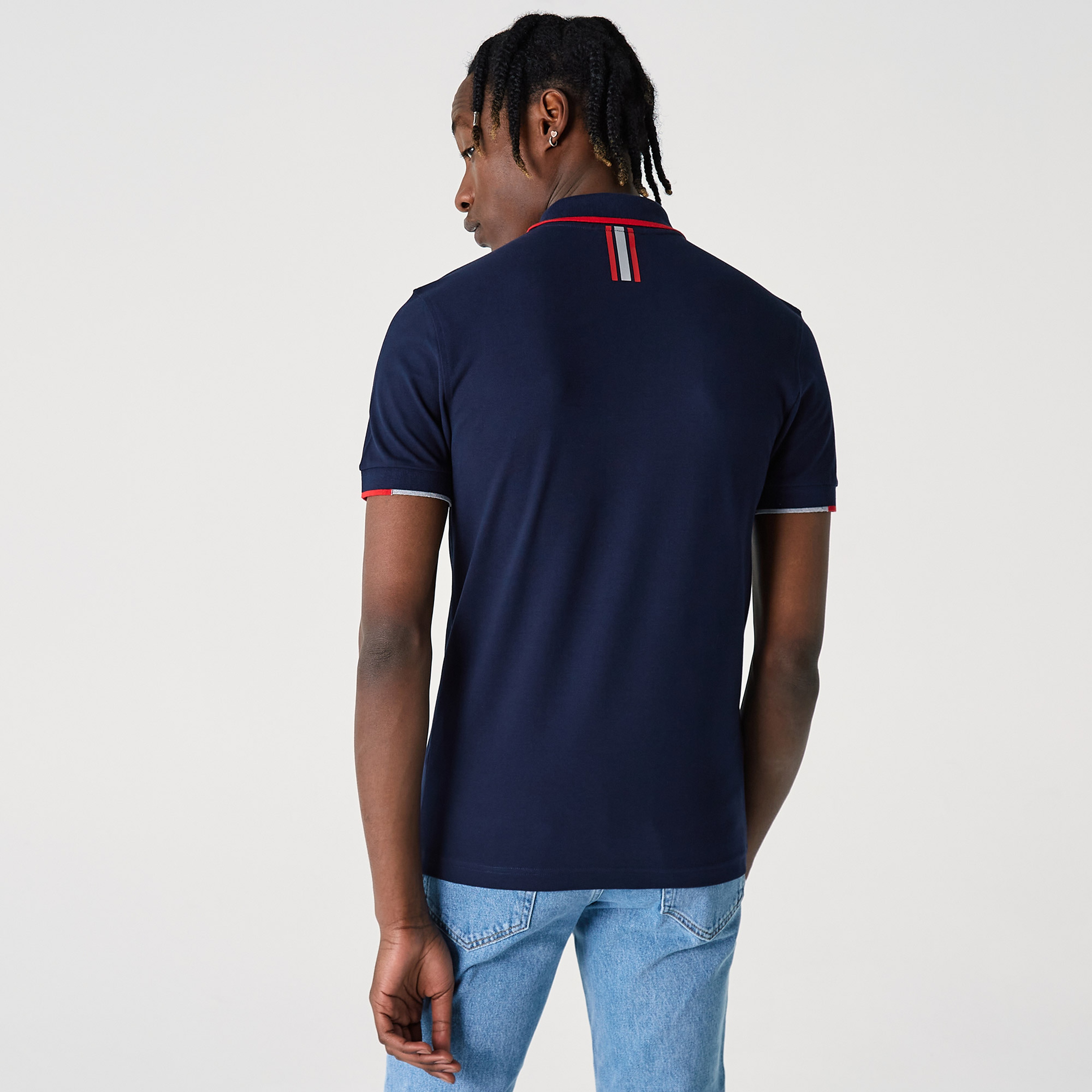 Lacoste Erkek Slim Fit Lacivert Polo