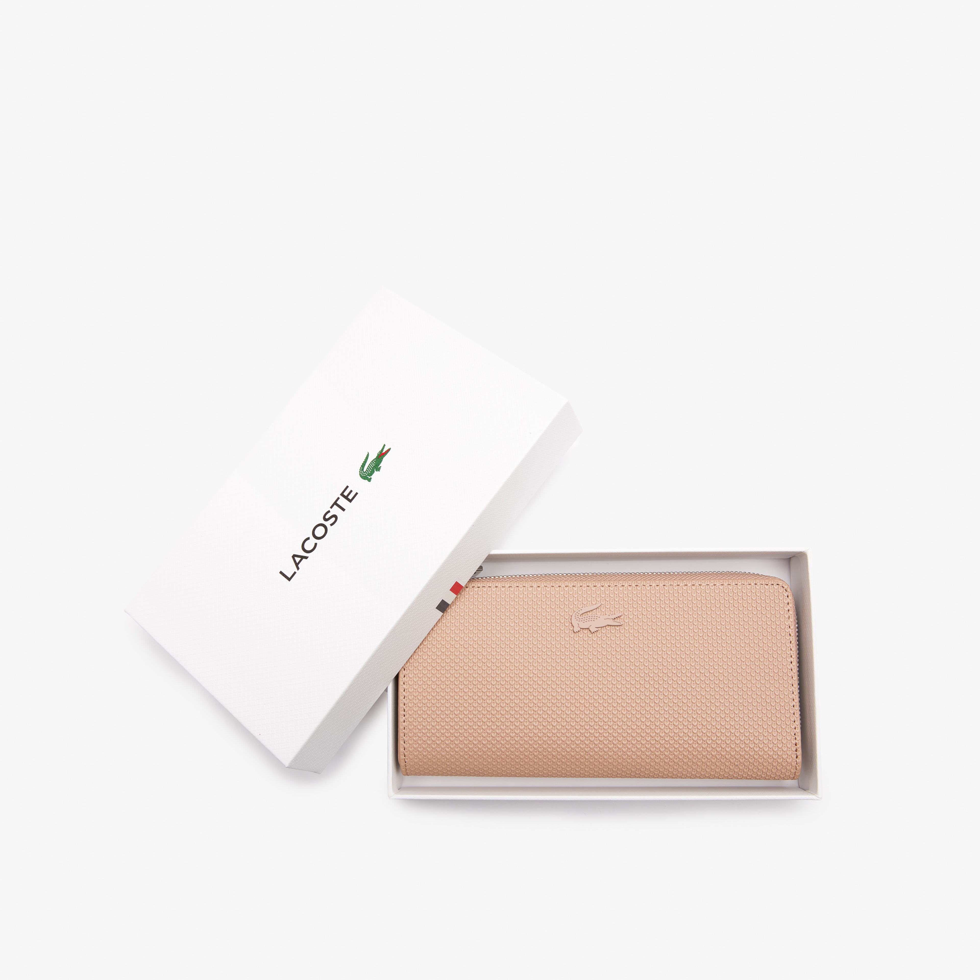 Lacoste Chantaco Classics Kadın Deri Pembe Cüzdan