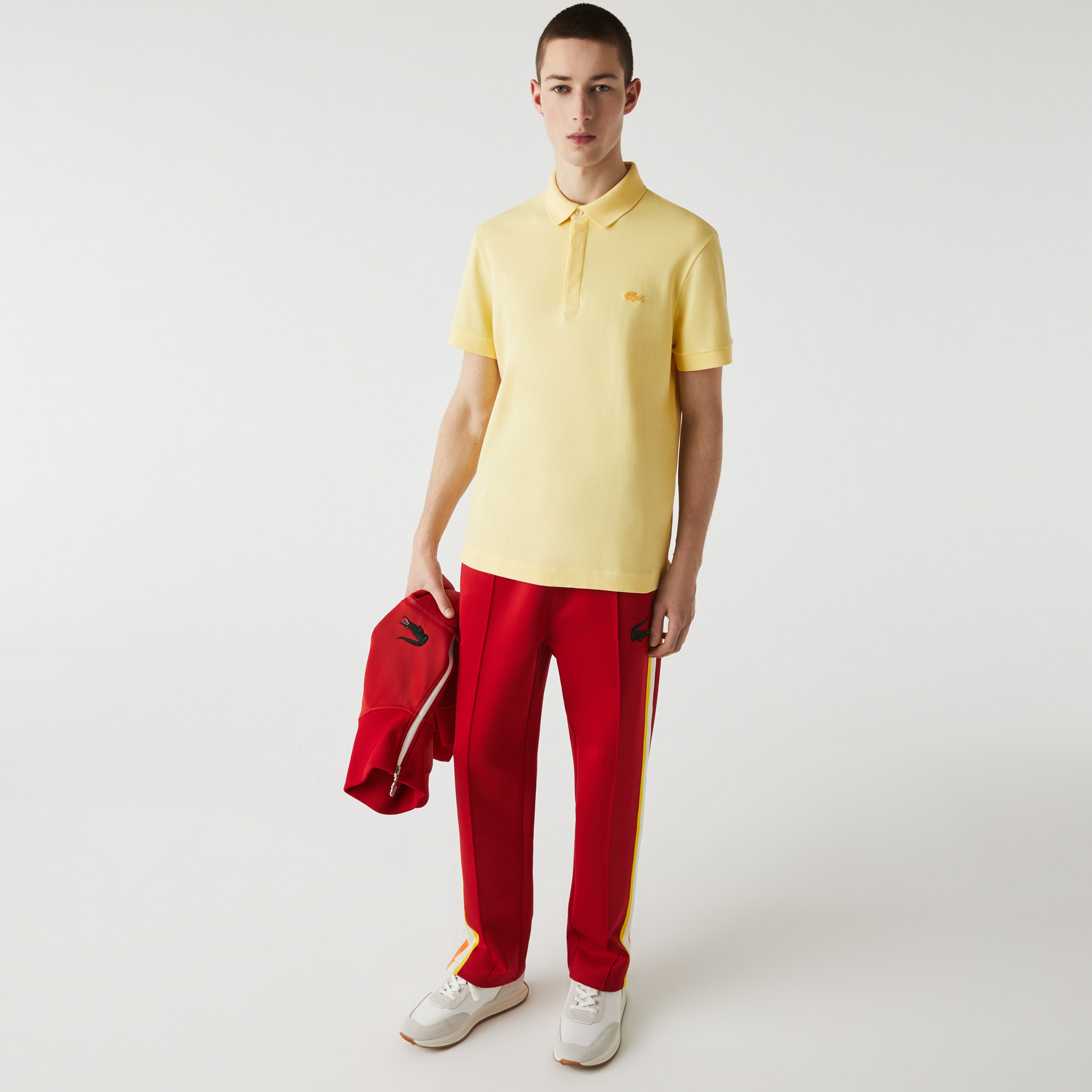Lacoste Erkek Regular Fit Sarı Polo